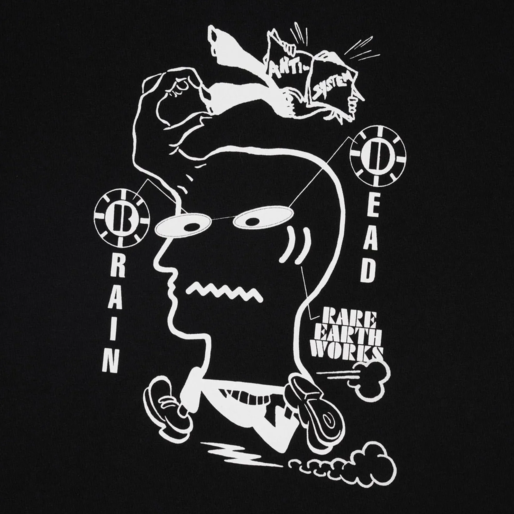 Brain Dead Mens Earth Works Tee - Image 2