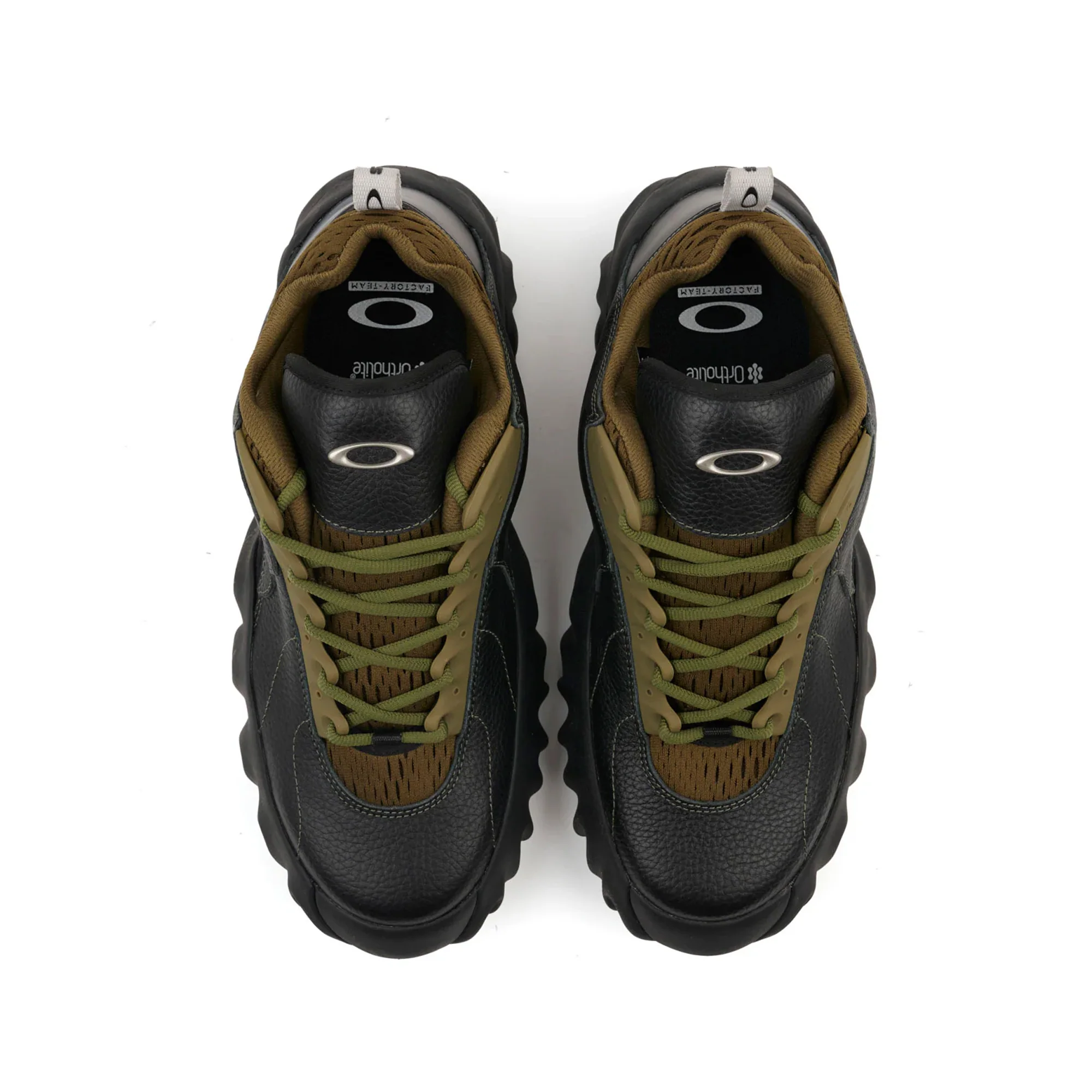 Brain Dead x Oakley Factory Team Mens Full Grain Leather Chop Saw Shoes - Image 4