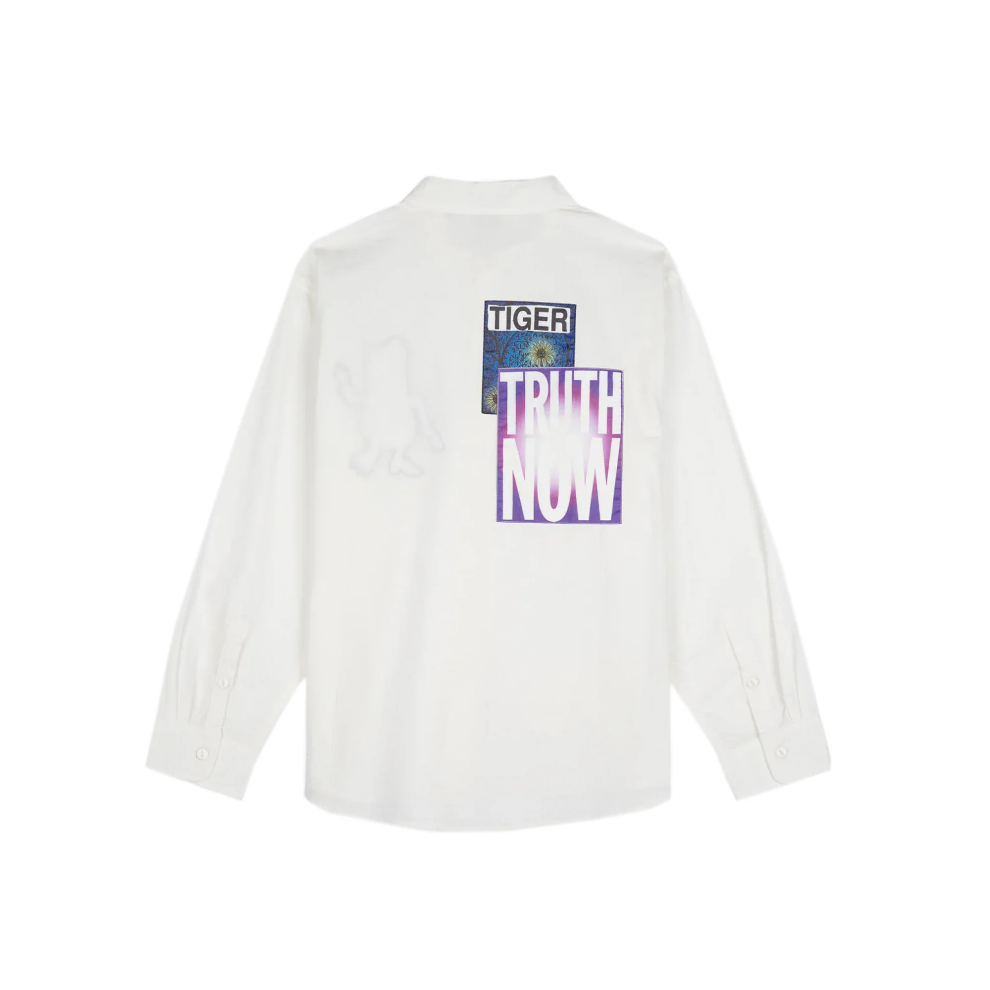 Brain Dead Mens Truth Now Seersucker Shirt - Image 2