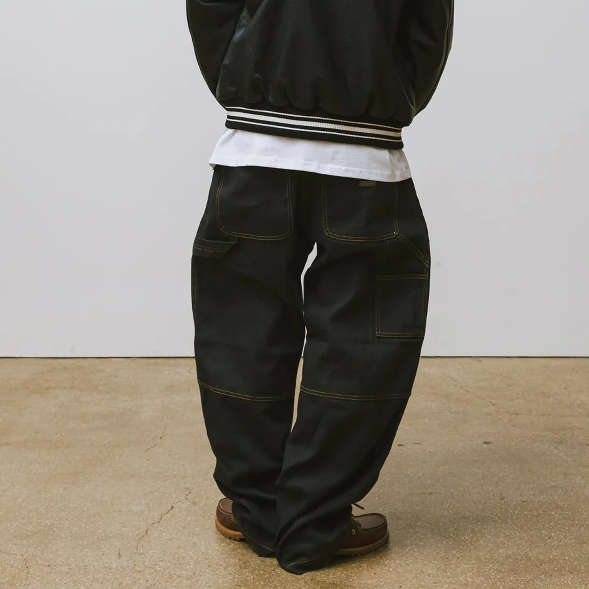 Brigade Mens Canvas Quilted Double Knee Carpenter Pants - Image 3