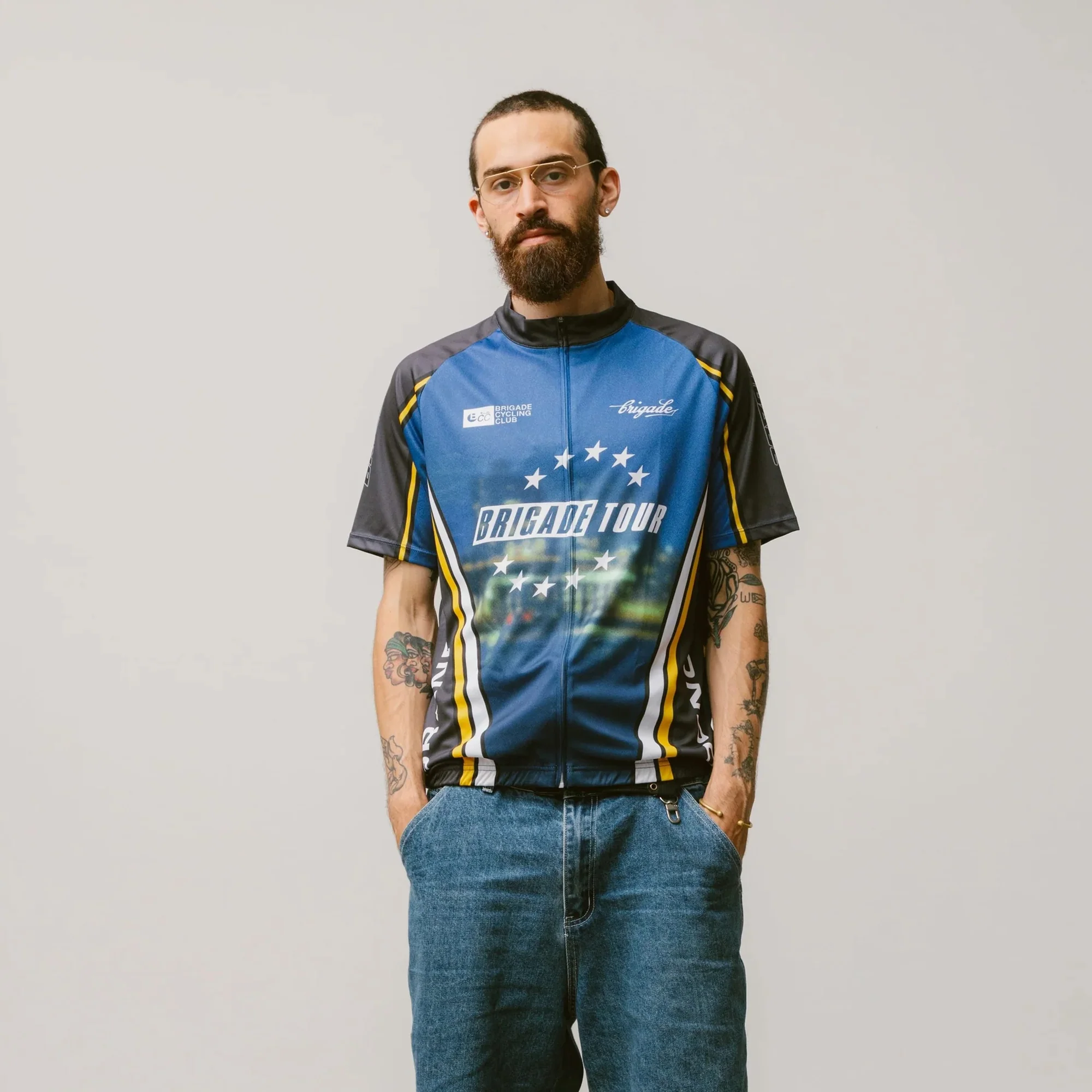 Brigade Mens Granfonodo Cycling Jersey - Image 2