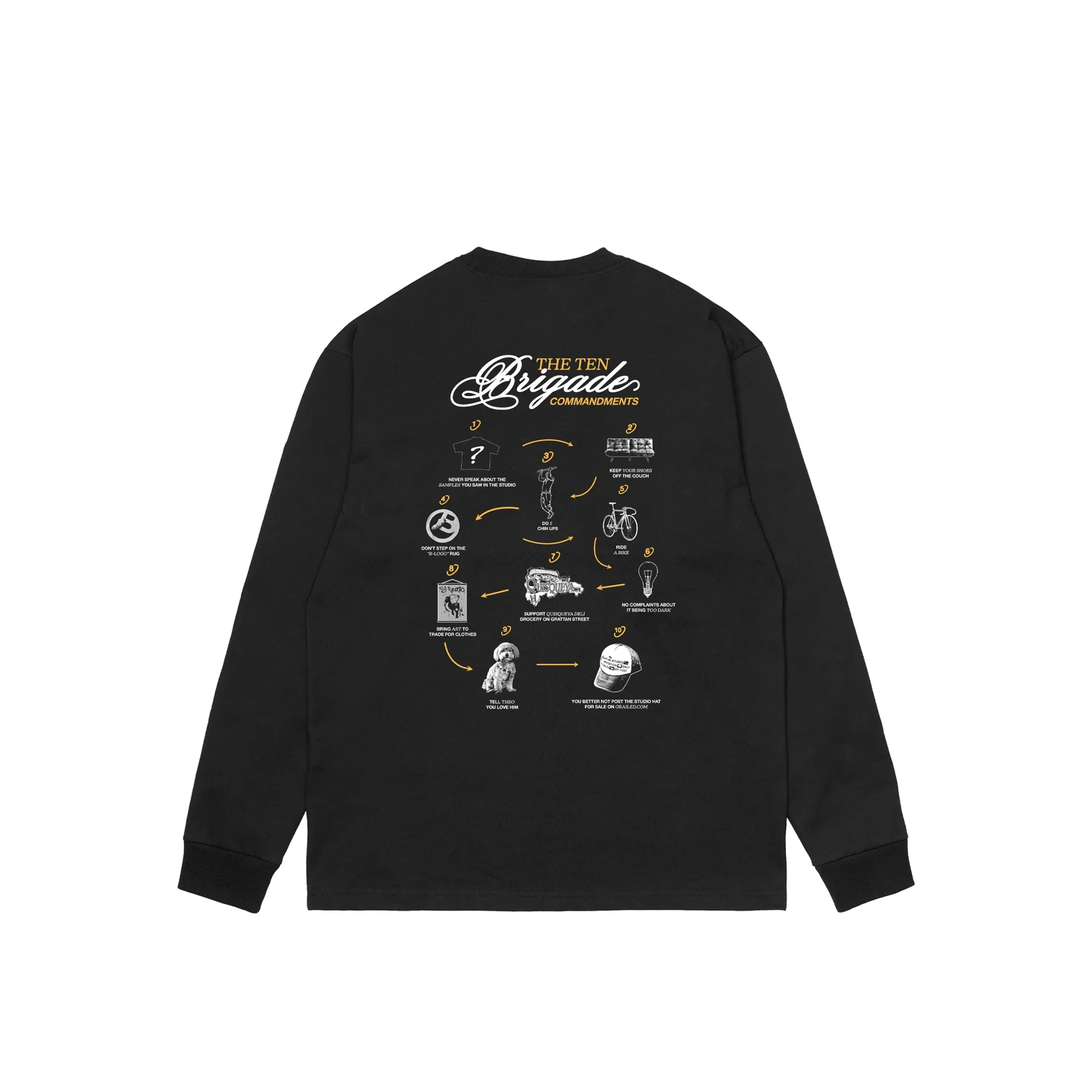 Brigade Mens Studios Long Sleeve Tee - Image 2