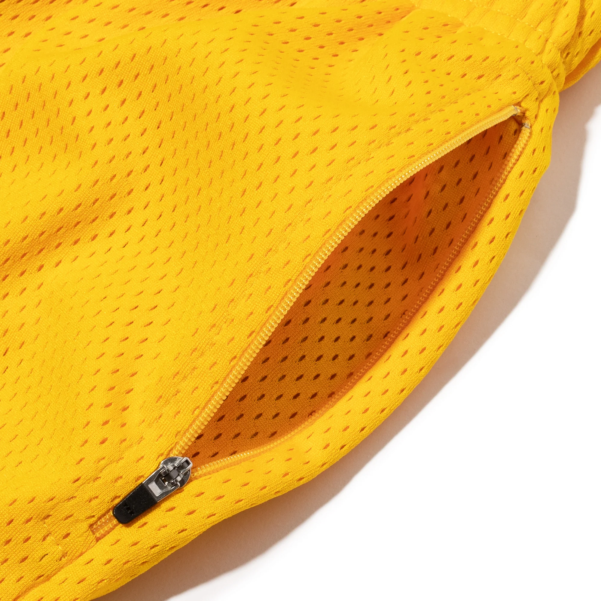 Bristol Studios Mens Triple Hem Shorts Yellow - Image 4