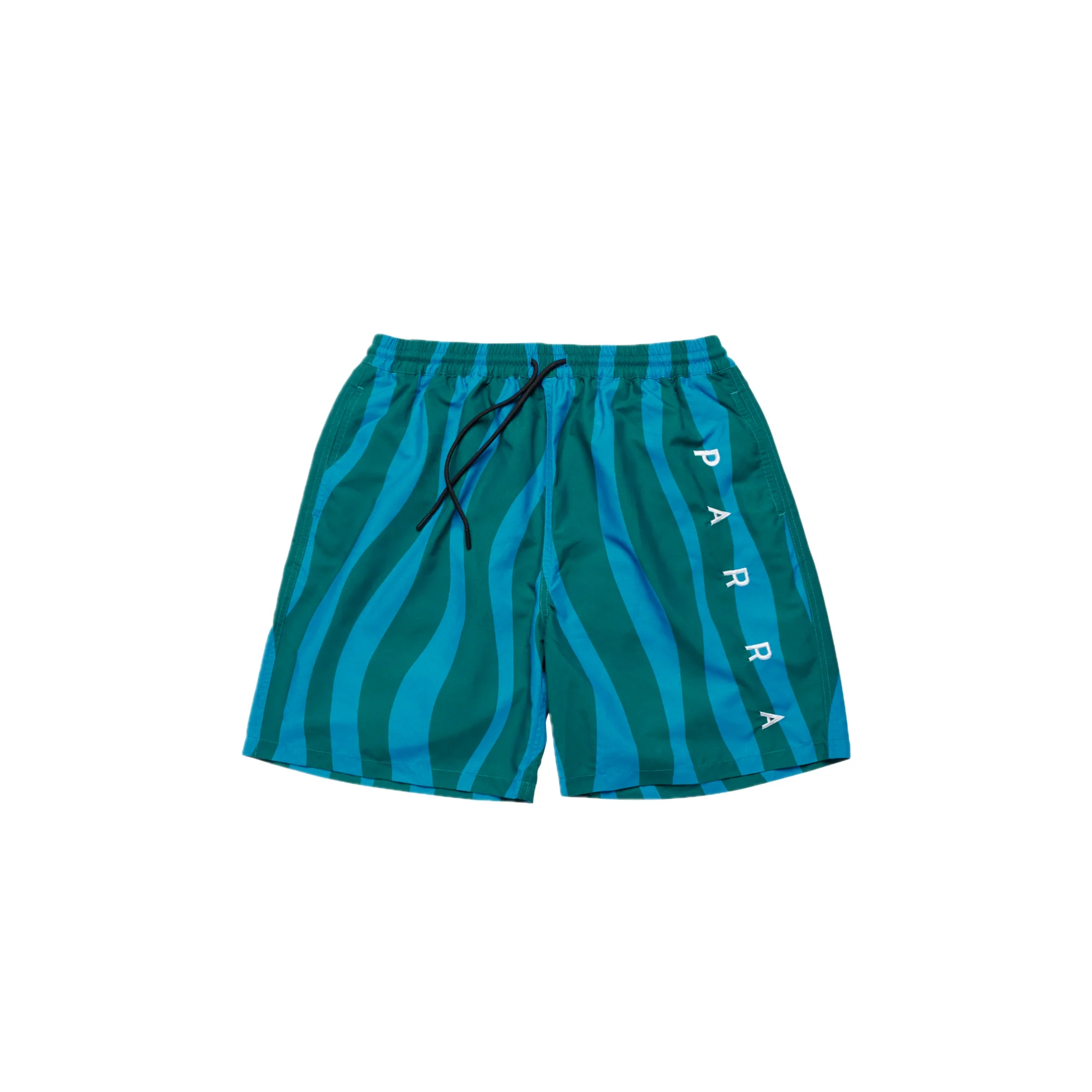 By Parra Mens Aqua Weed Waves Swim Shorts