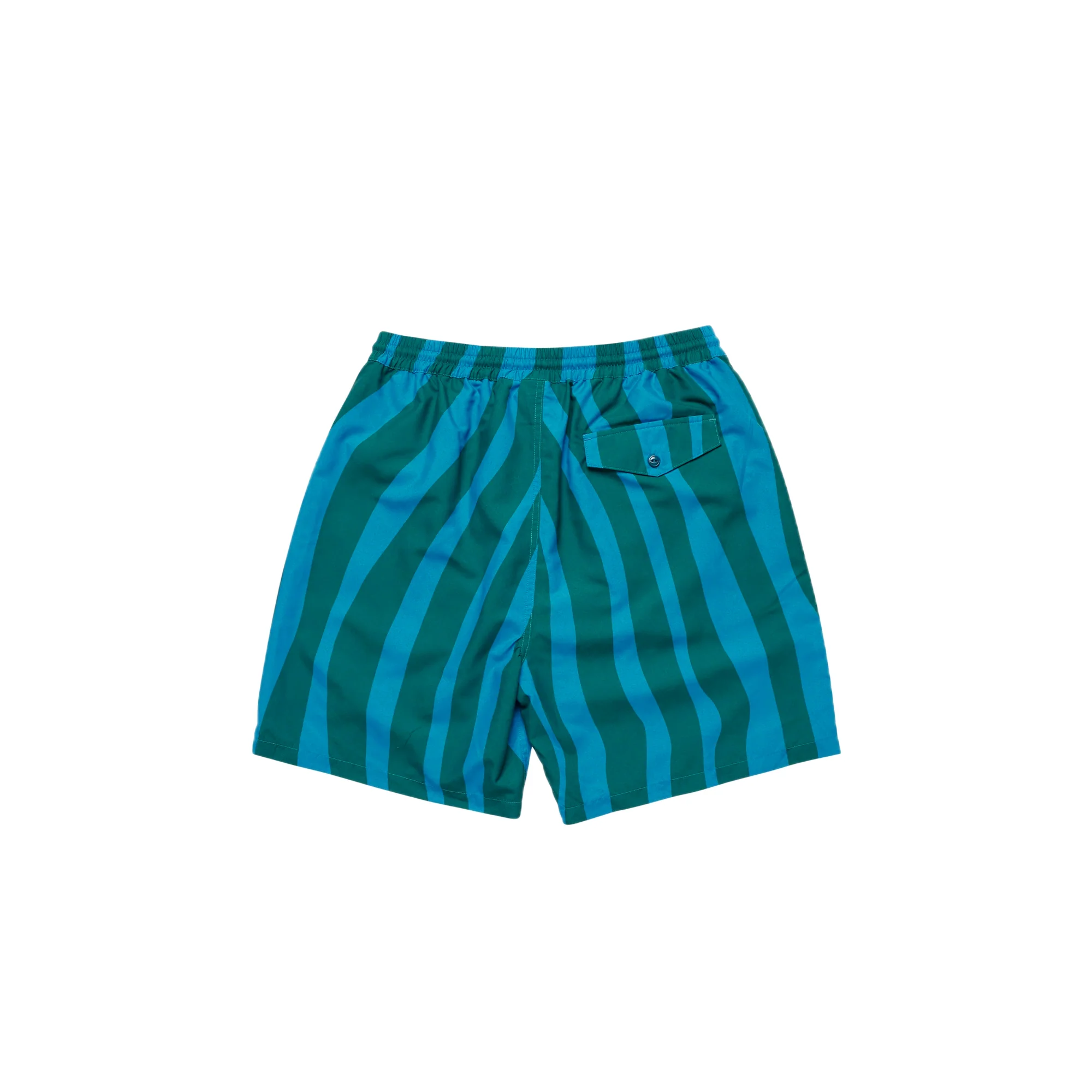 By Parra Mens Aqua Weed Waves Swim Shorts - Image 2
