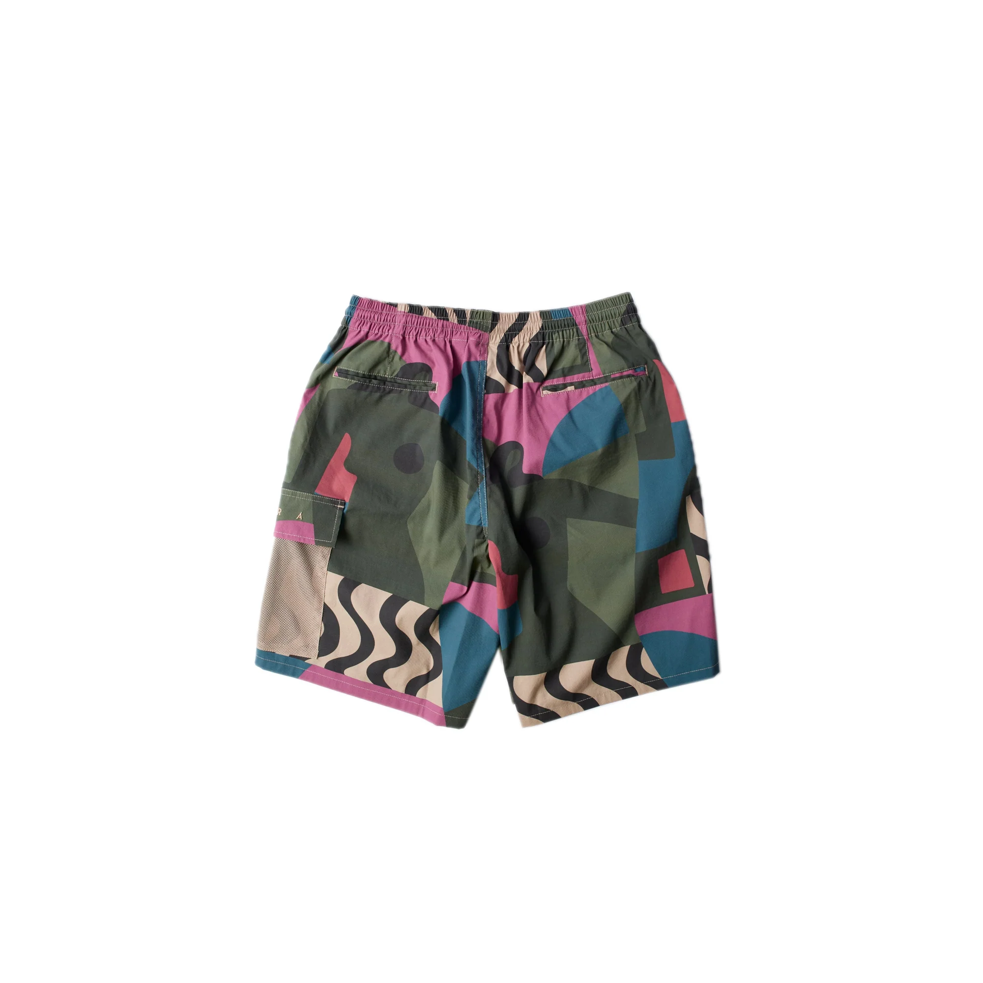By Parra Mens Distorted Camo Shorts - Image 2