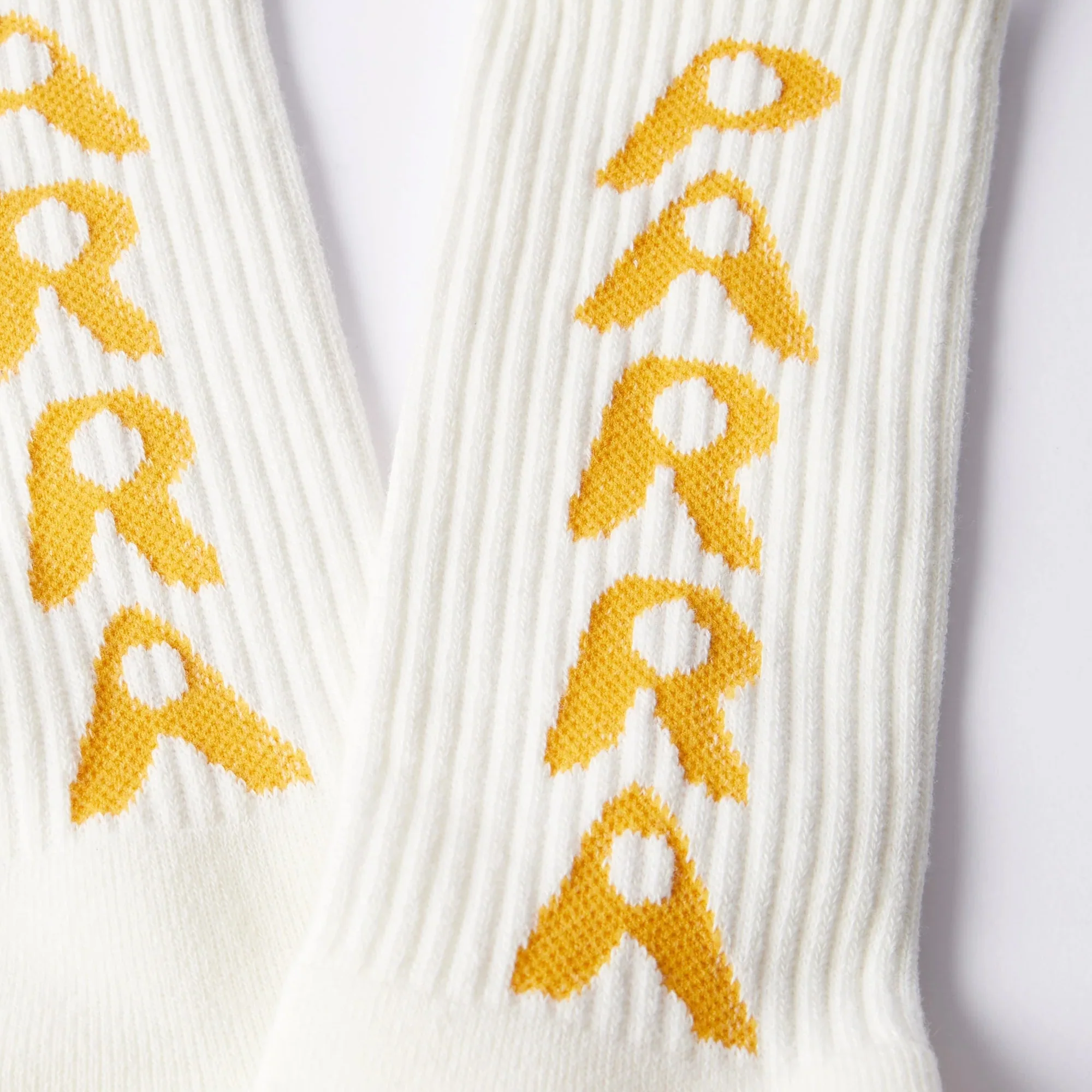 By Parra Mens Hole Logo Crew Socks - Image 2