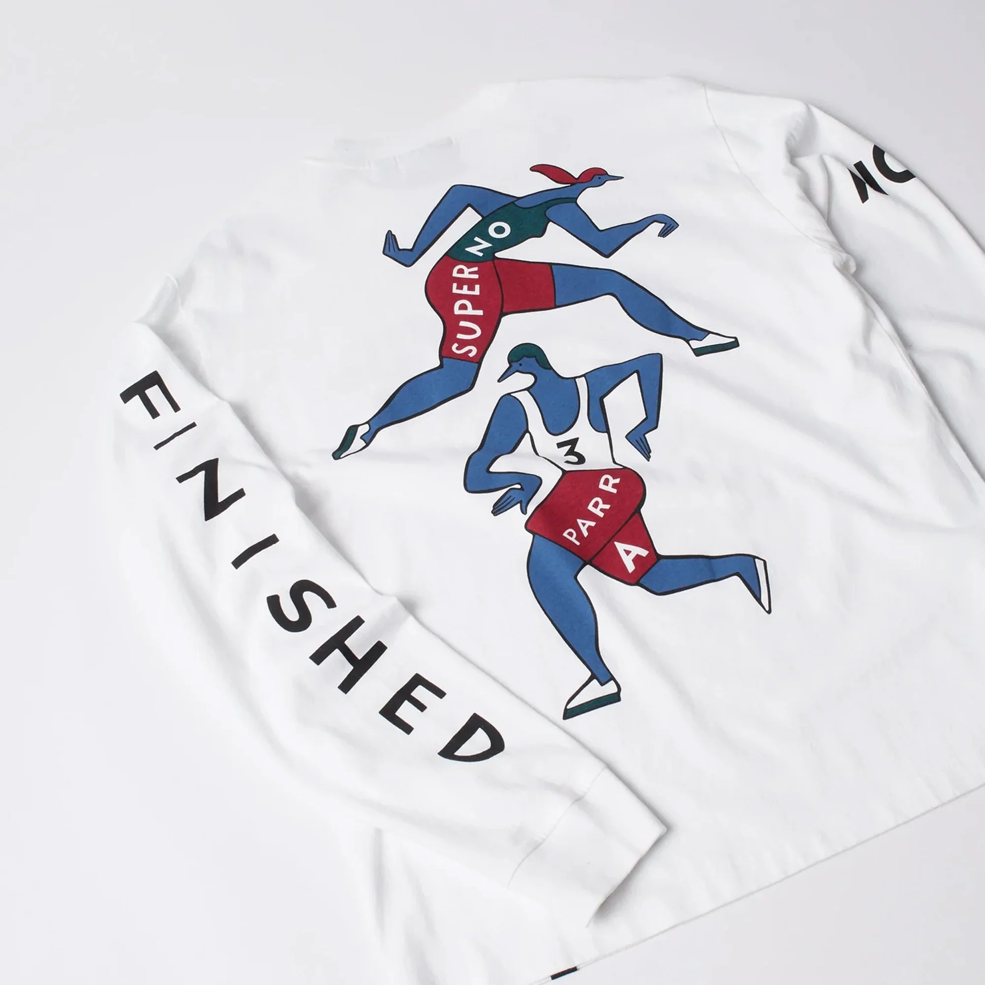 By Parra Mens Not Finished Long Sleeve Tee - Image 2