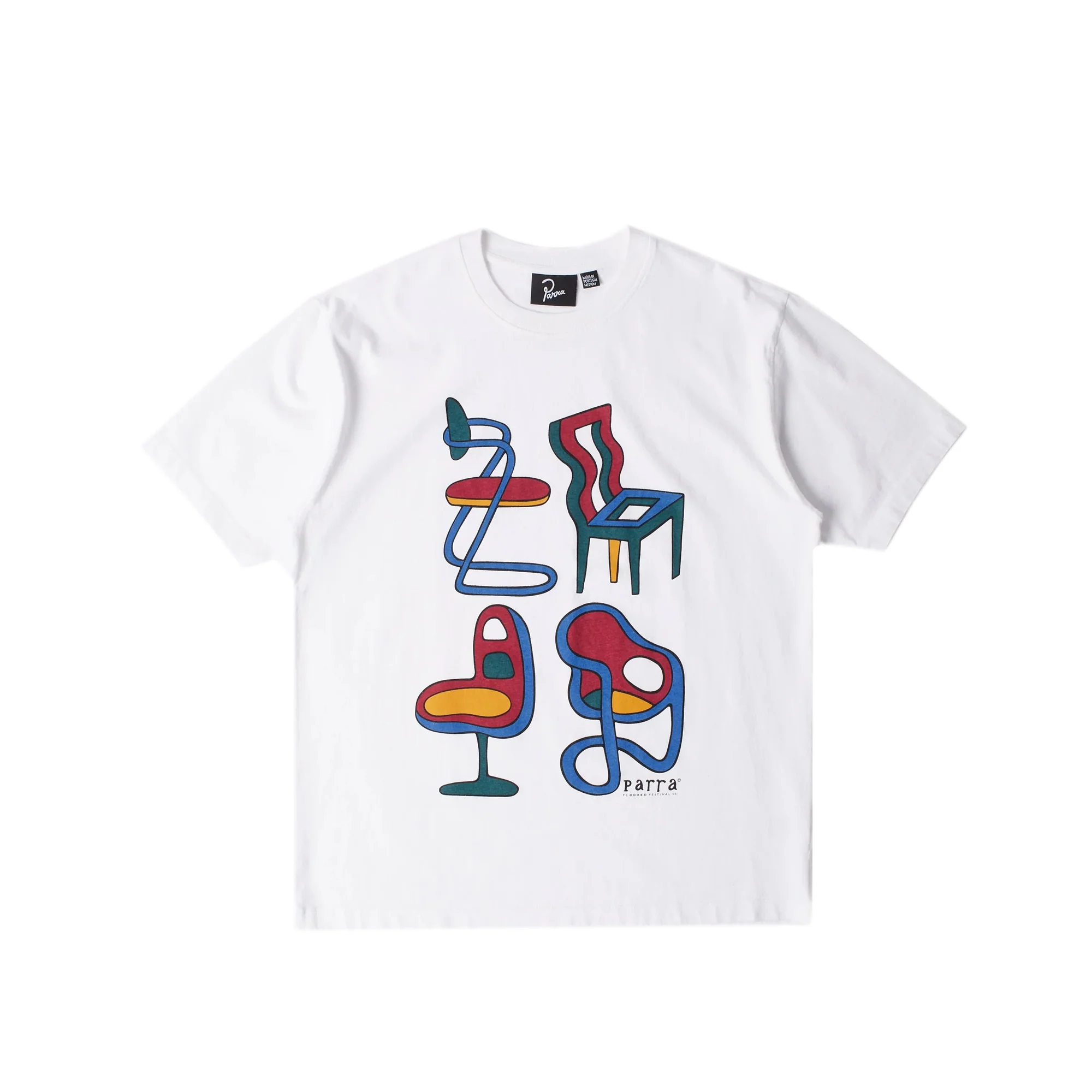 By Parra Mens Unreasonable Chairs Tee