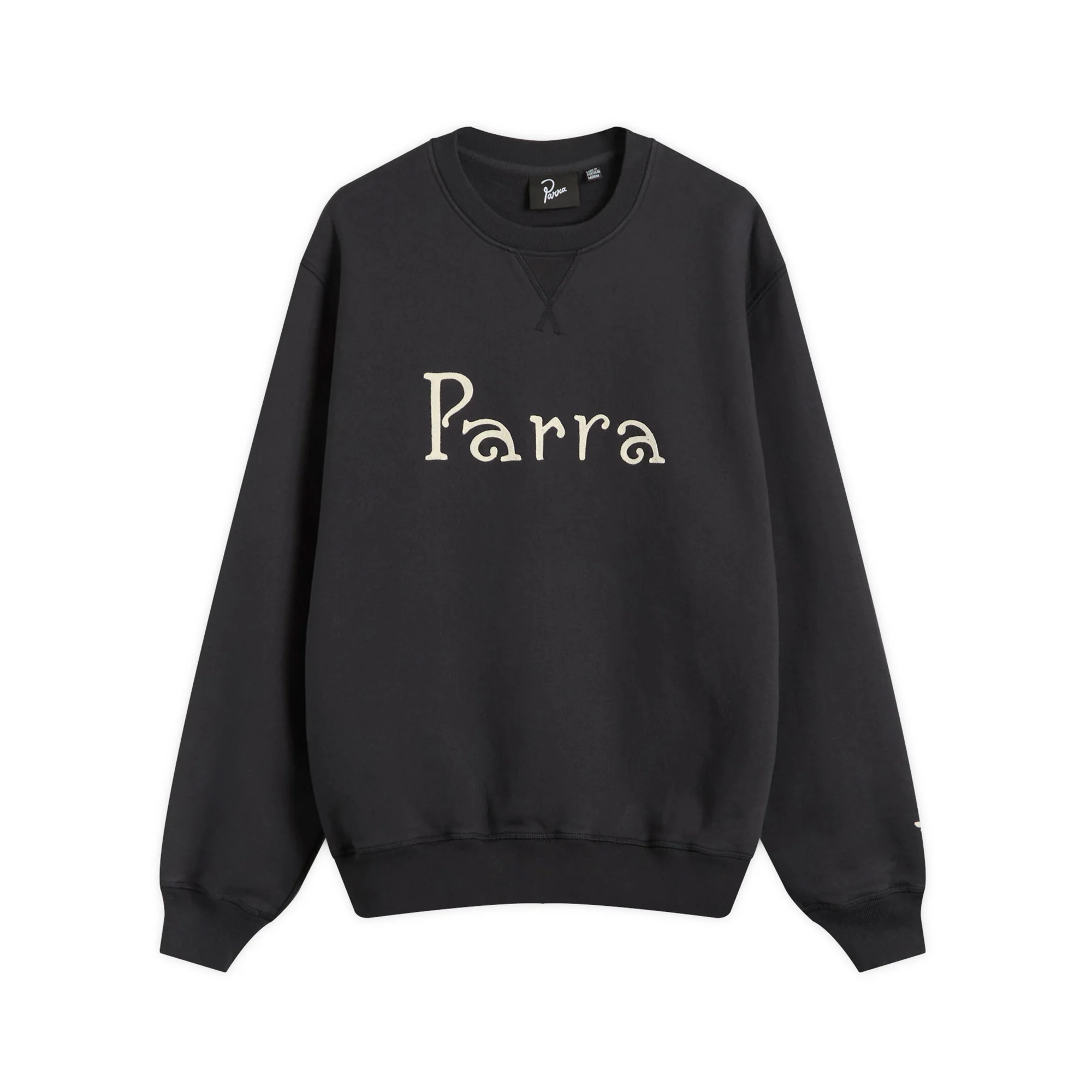 By Parra Mens Weird Trad Logo Crew Beck Sweatshirt