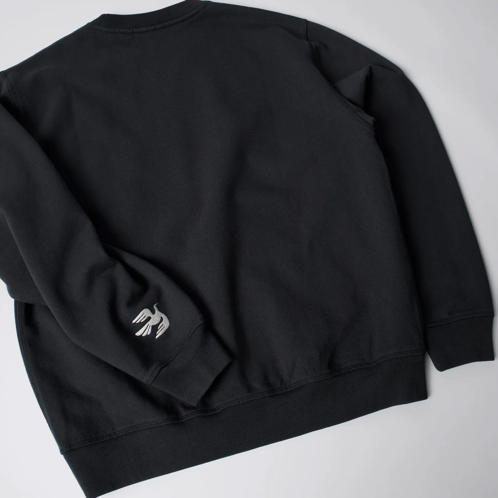 By Parra Mens Weird Trad Logo Crew Beck Sweatshirt - Image 4