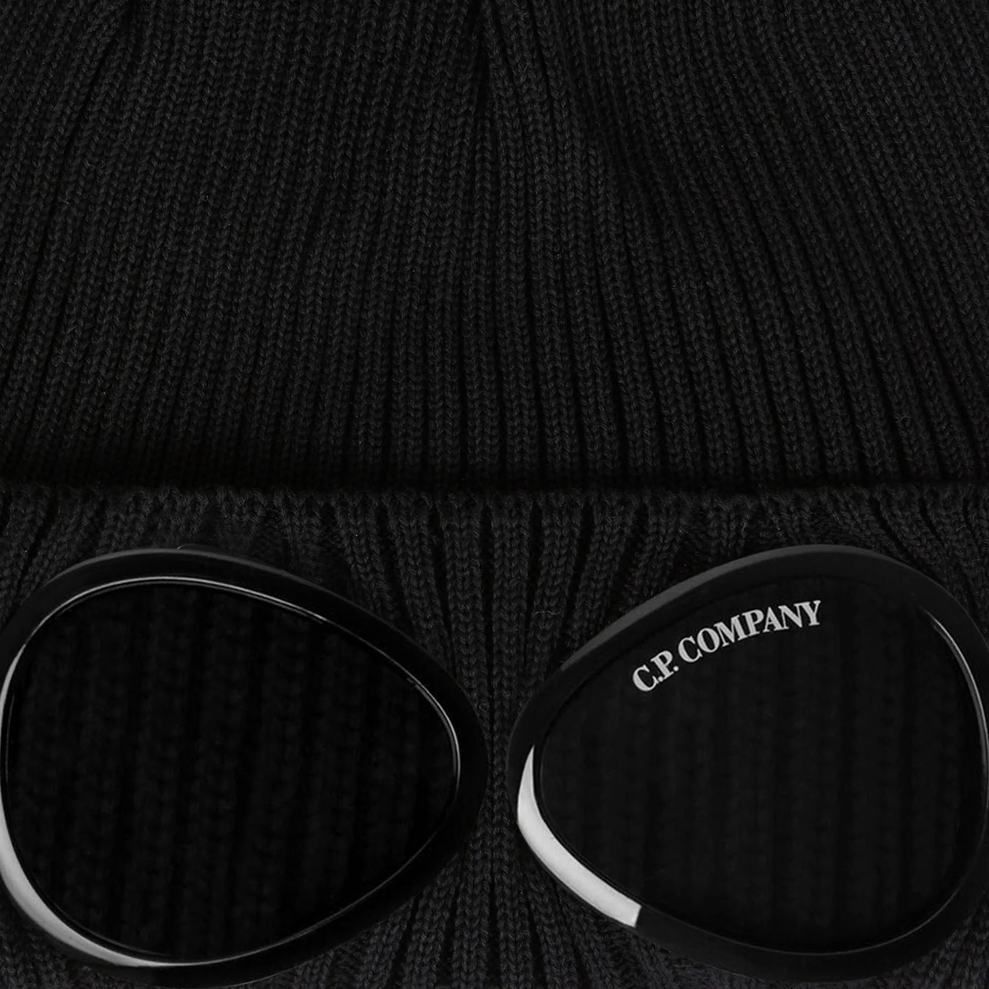 C.P. Company Cotton Goggle Beanie - Image 4