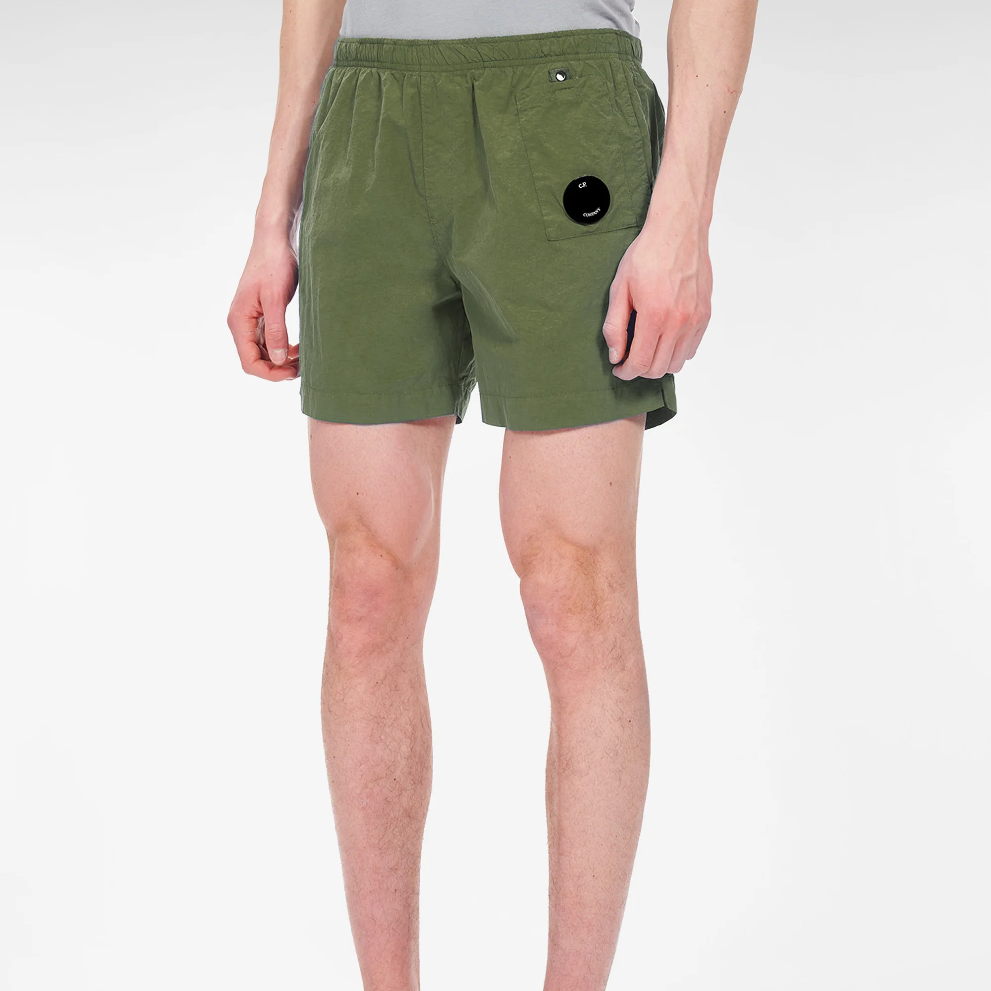 C.P. Company Mens Flatt Nylon Beach Shorts - Image 2