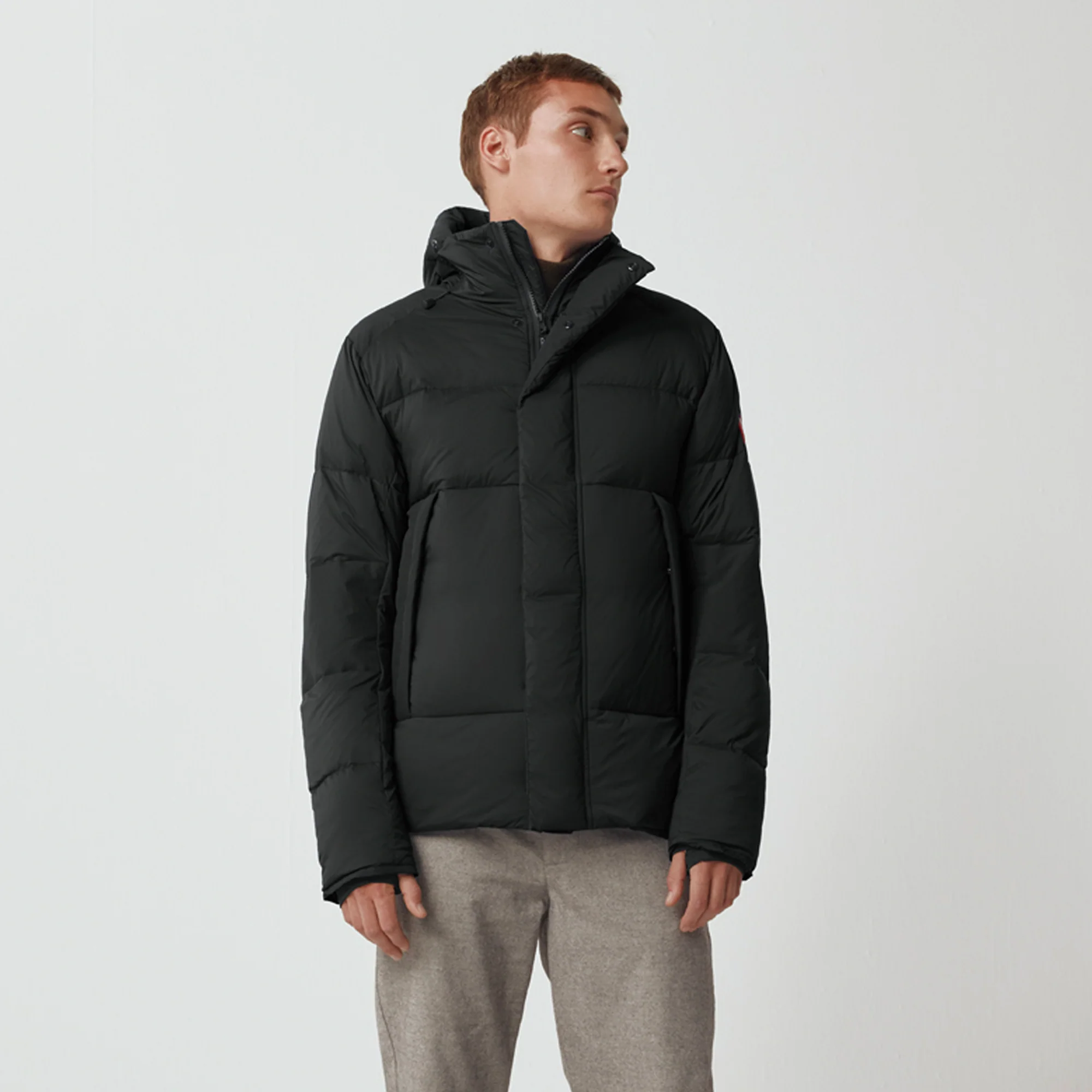 Canada Goose Mens Armstrong Down Hoodie - Image 2