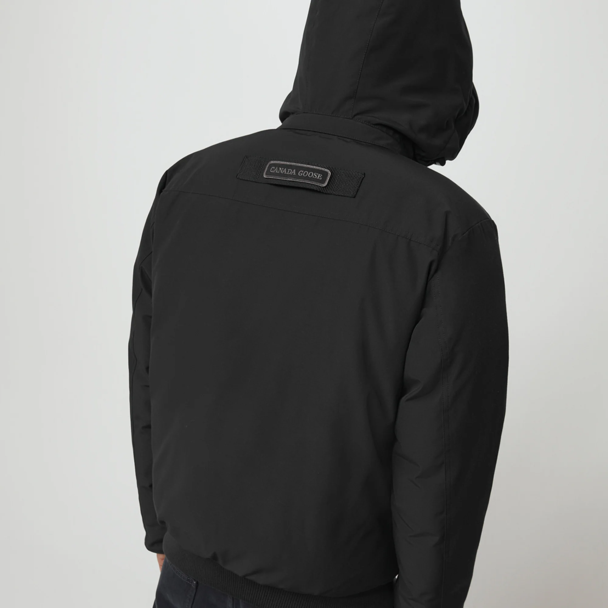 Canada Goose Mens Borden Bomber-Black Disc-Jacket 'Black' - Image 4