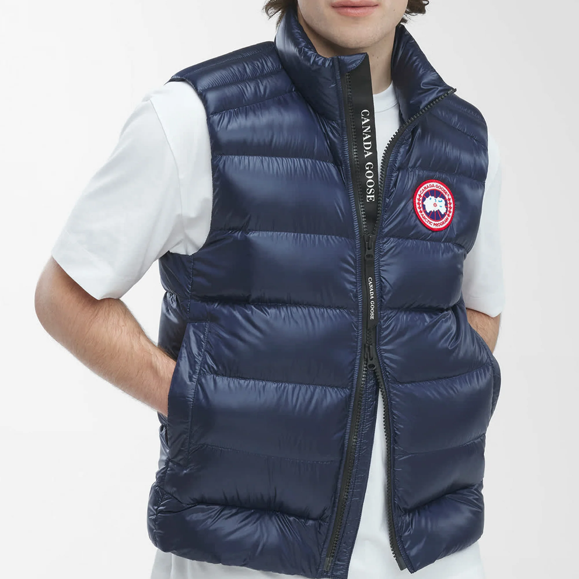 Canada Goose Mens Crofton Hoody Vest - Image 2