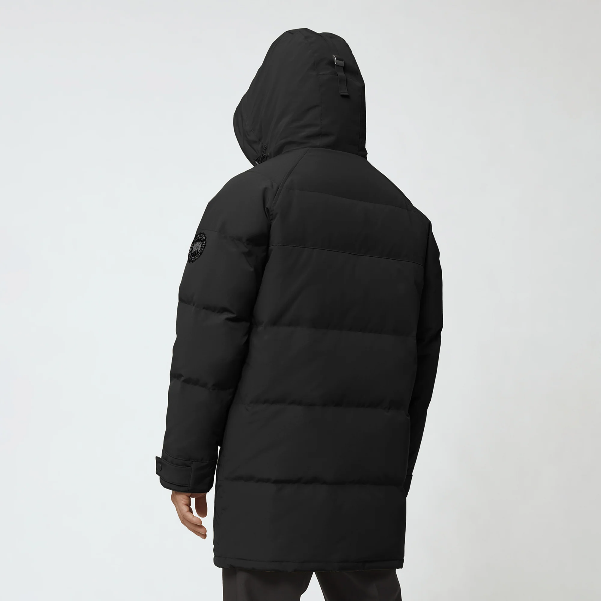 Canada Goose Mens Emory Parka 'Black' - Image 3