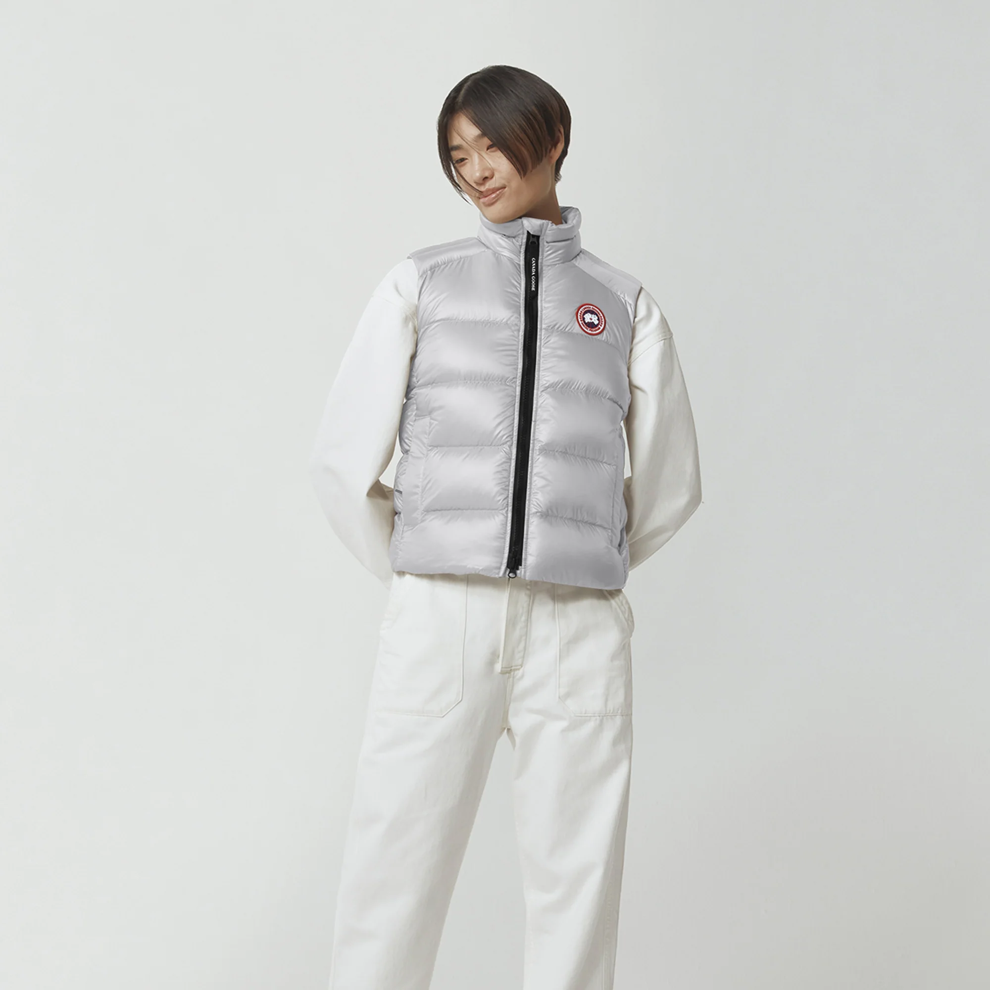 Canada Goose Womens Cypress Vest 'Silverbirch' - Image 2