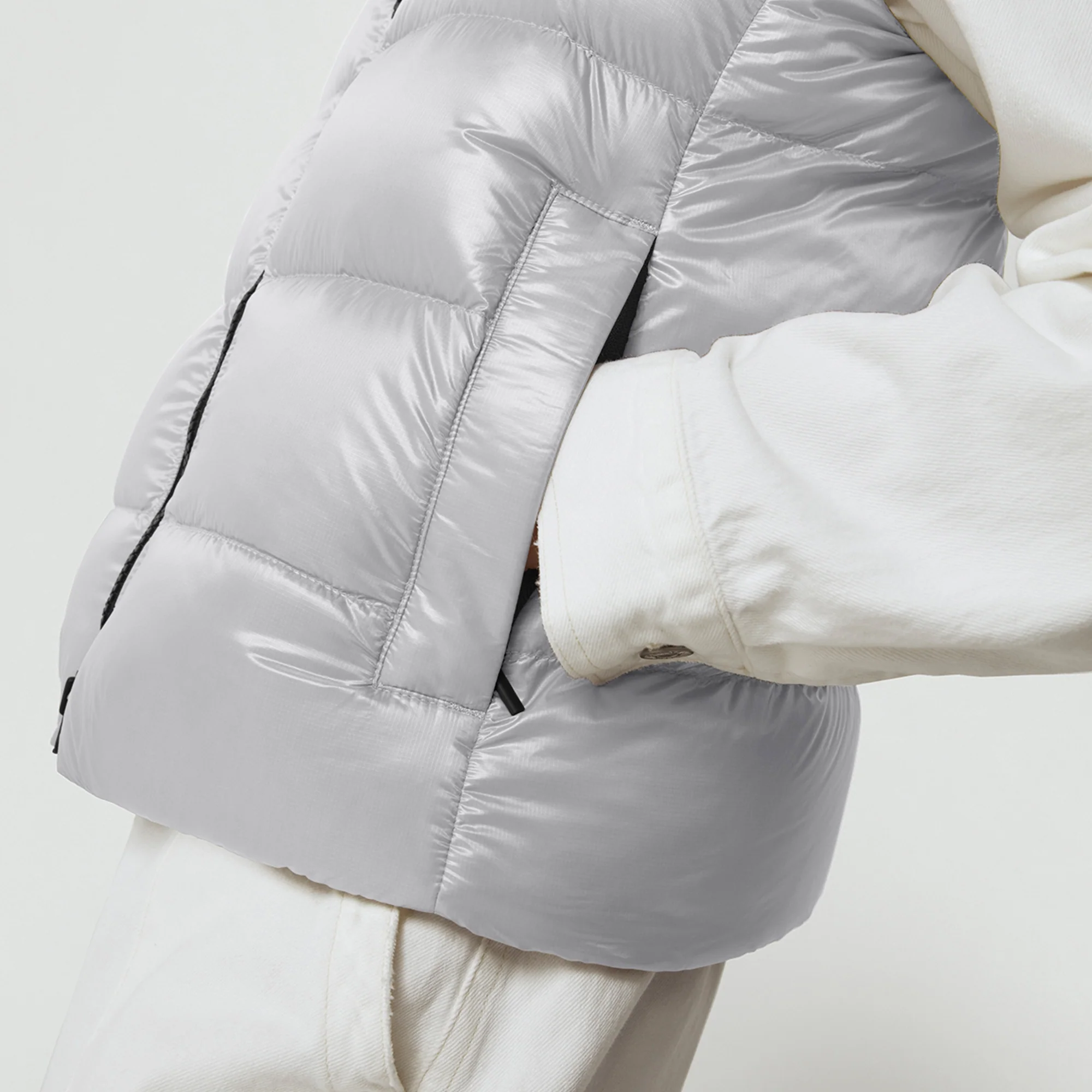 Canada Goose Womens Cypress Vest 'Silverbirch' - Image 4