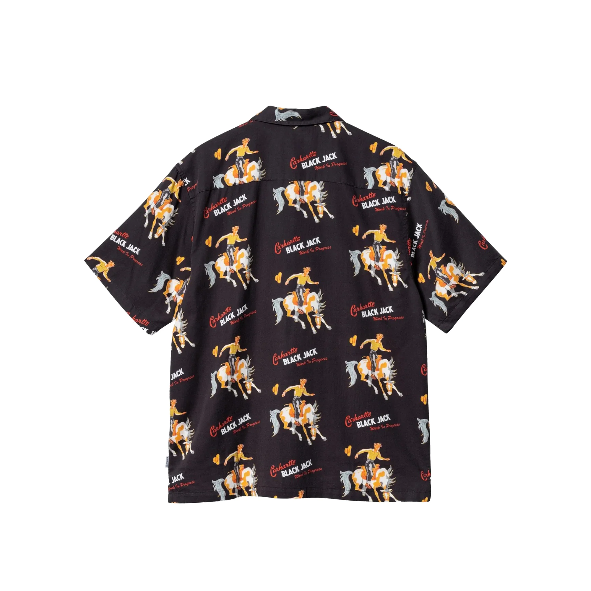 Carhartt WIP Mens Black Jack SS Shirt - Image 4