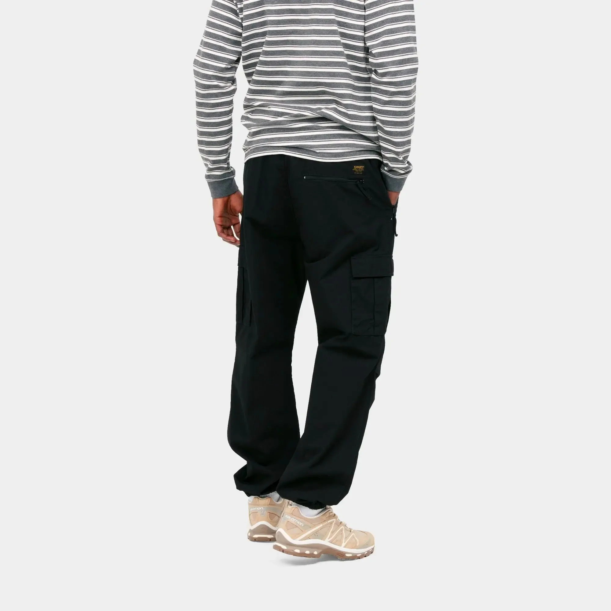 Carhartt WIP Mens Cargo Jogger Pants Black - Image 2