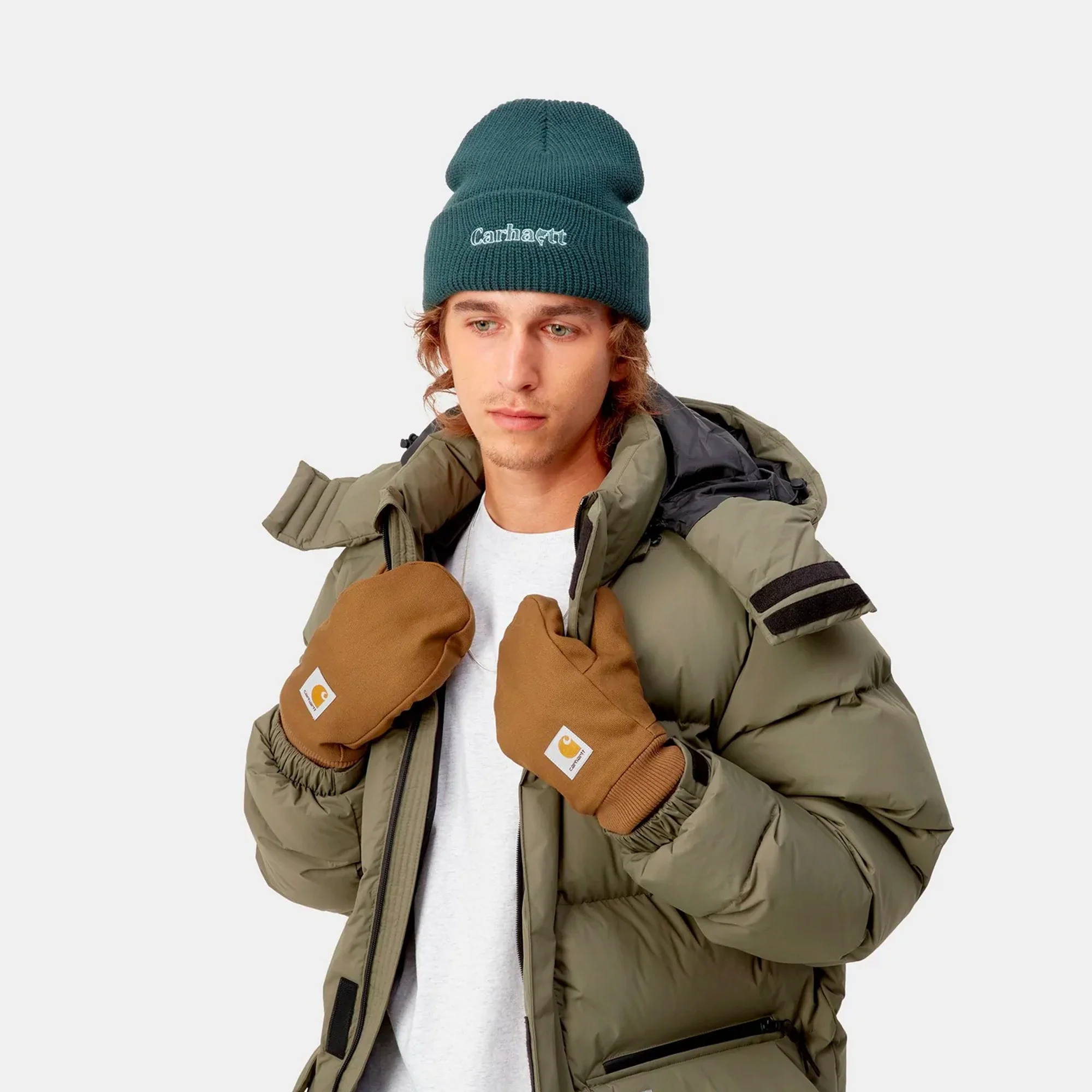 Carhartt WIP Mens Carston Mittens - Image 2