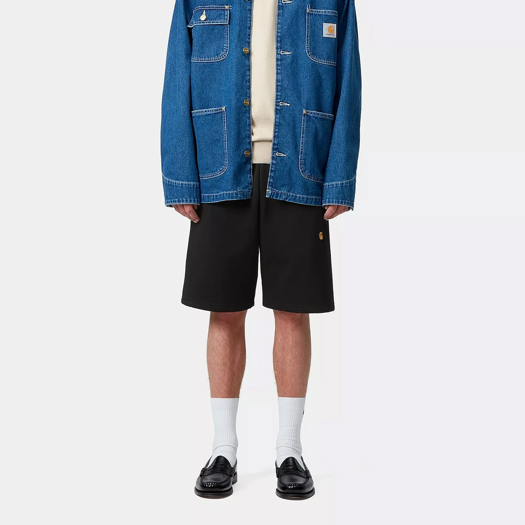 Carhartt WIP Mens Chase Sweatshorts - Image 2