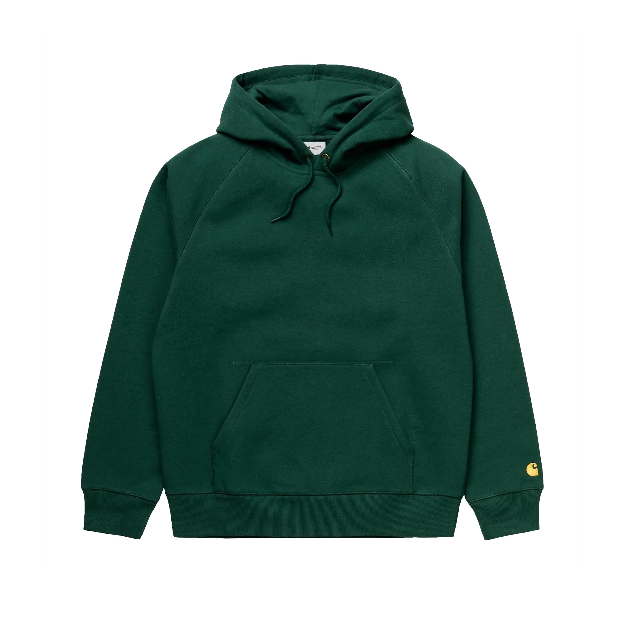Carhartt Mens Hooded Chase Sweatshirt 'Treehouse Gold'