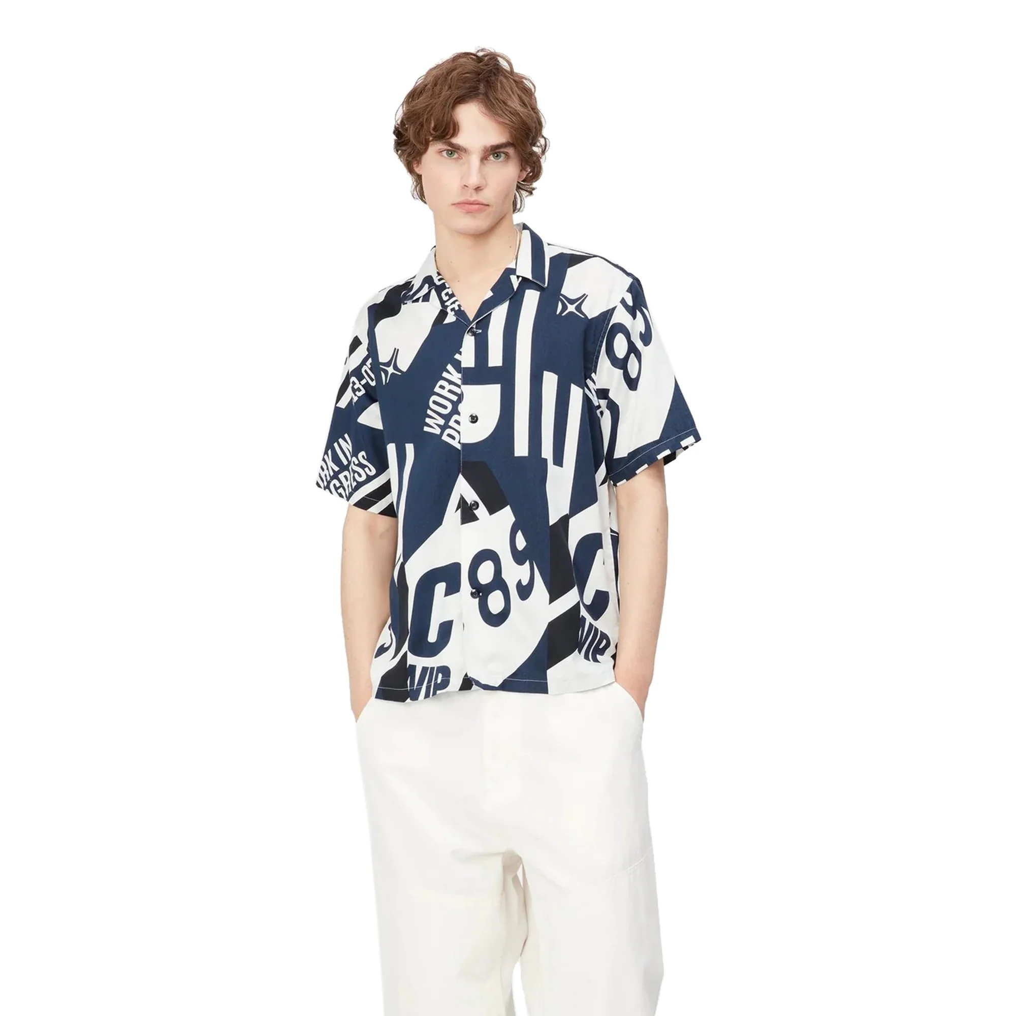 Carhartt WIP Mens Marina SS Shirt - Image 2
