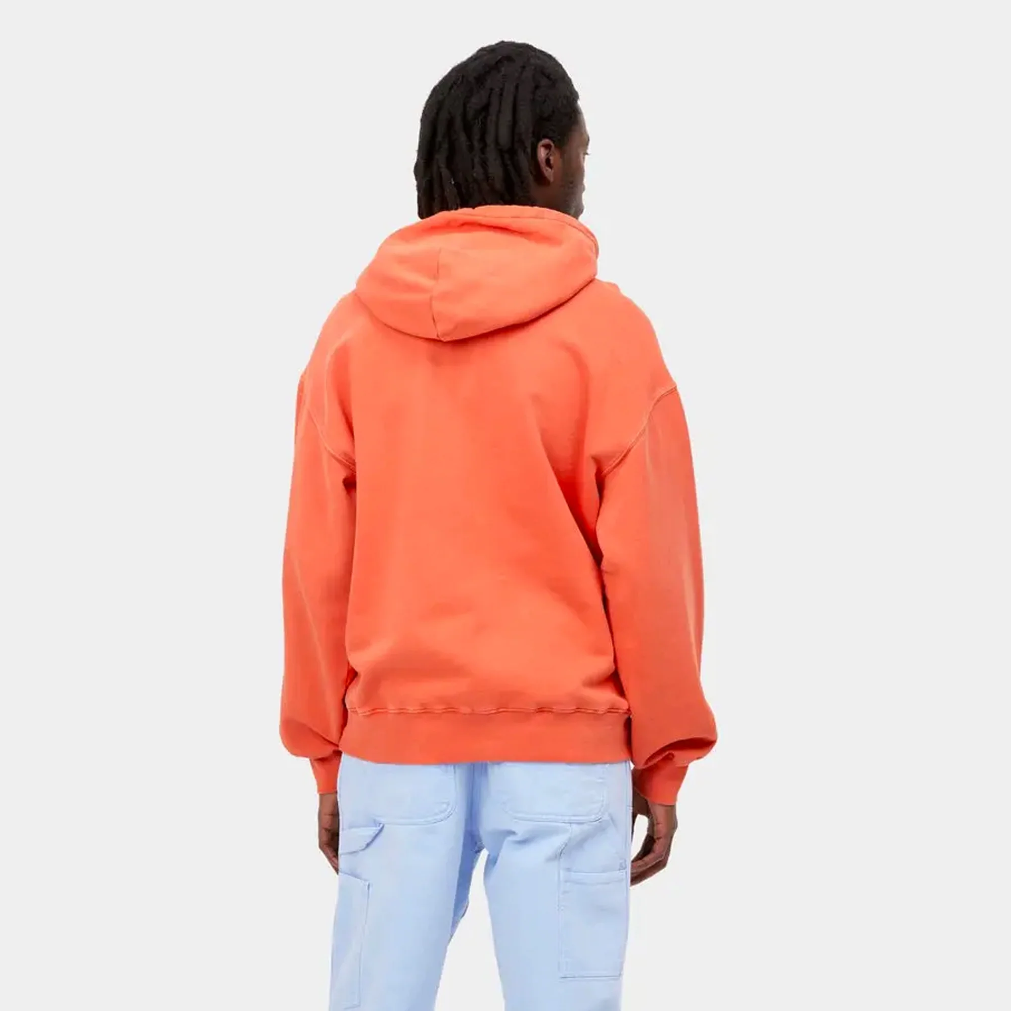 Carhartt WIP Mens Nelson Hoodie Elba - Image 4