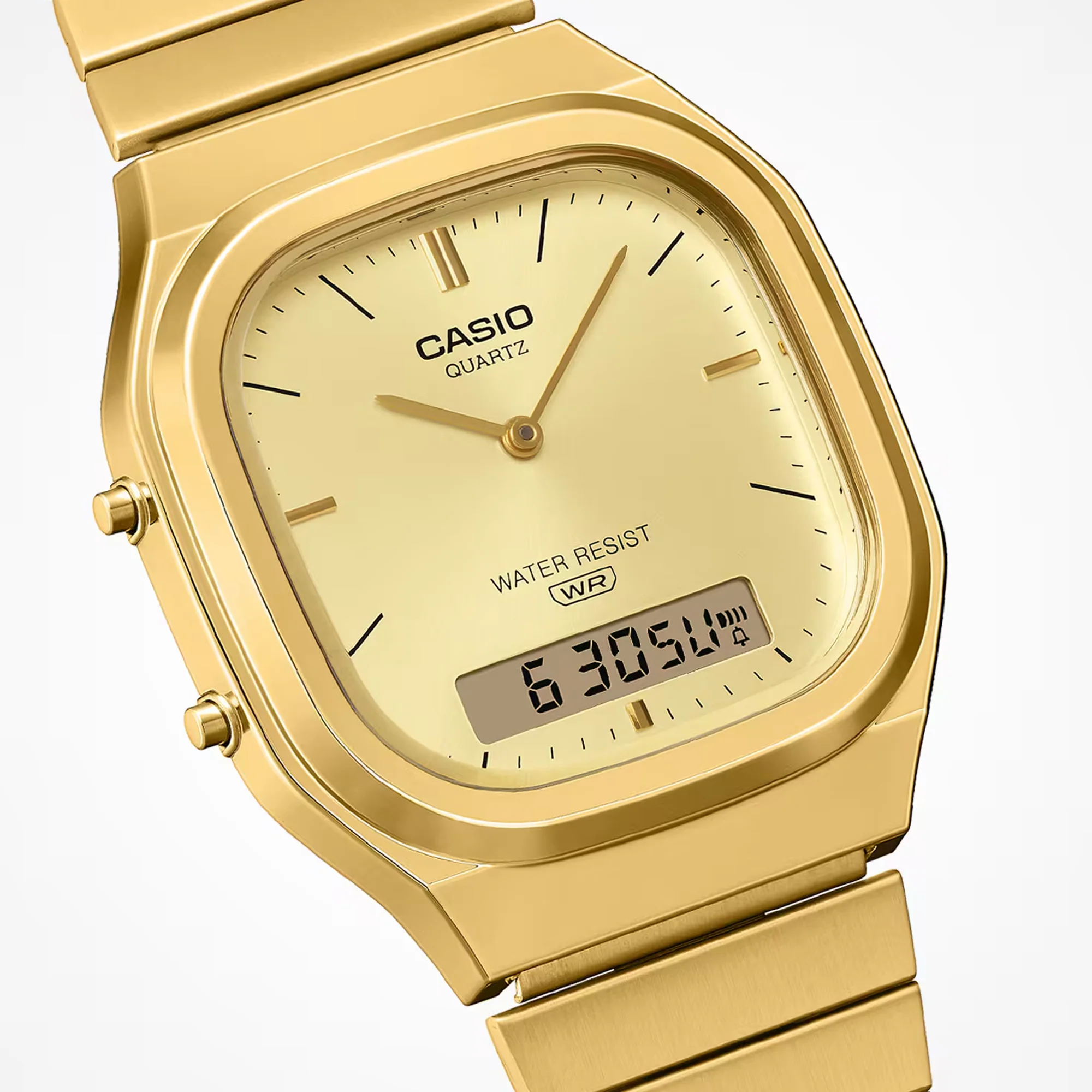 Casio Vintage Gold AQ240E Watch - Image 2