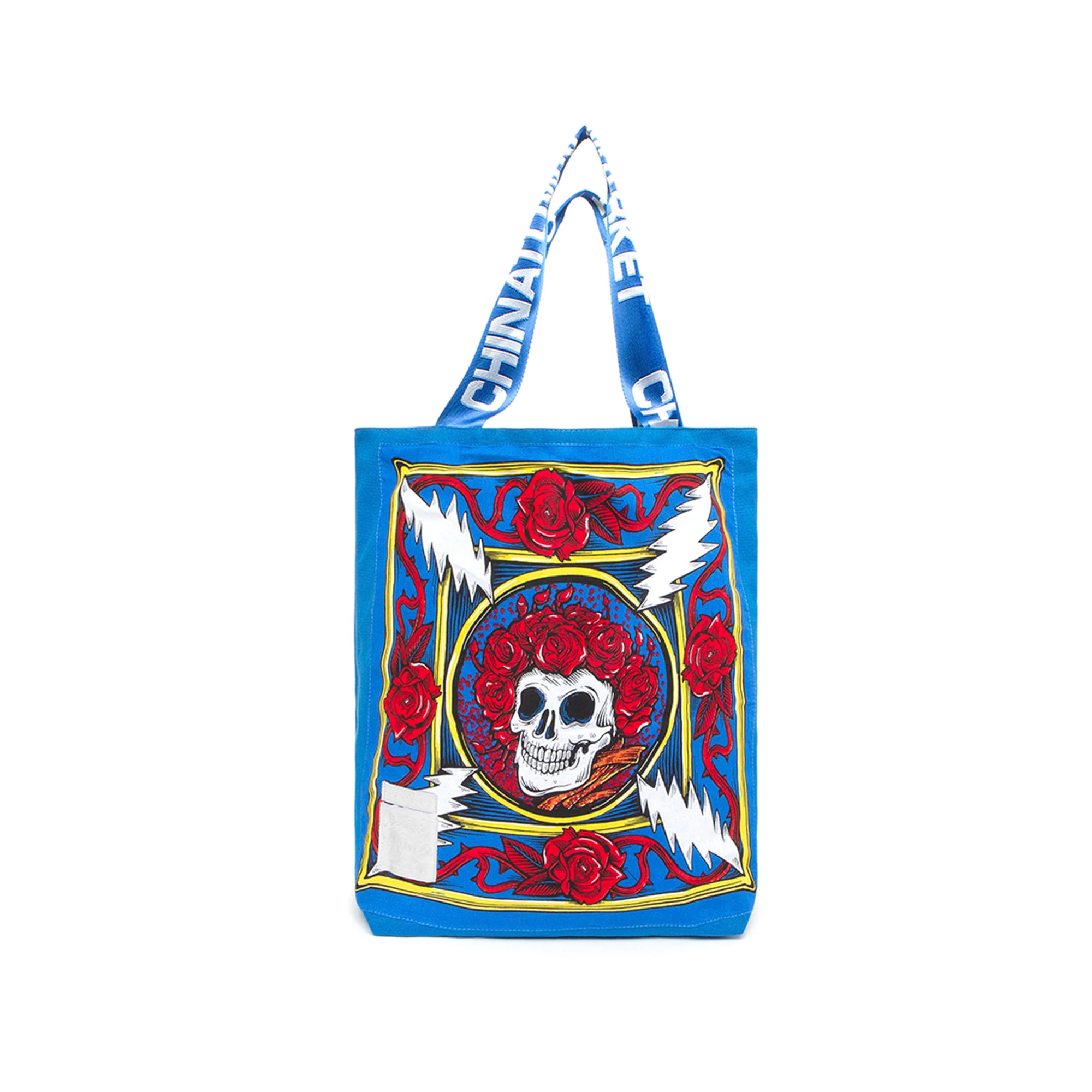 Chinatown Market 'Multi' Border Bandana Tote Bag