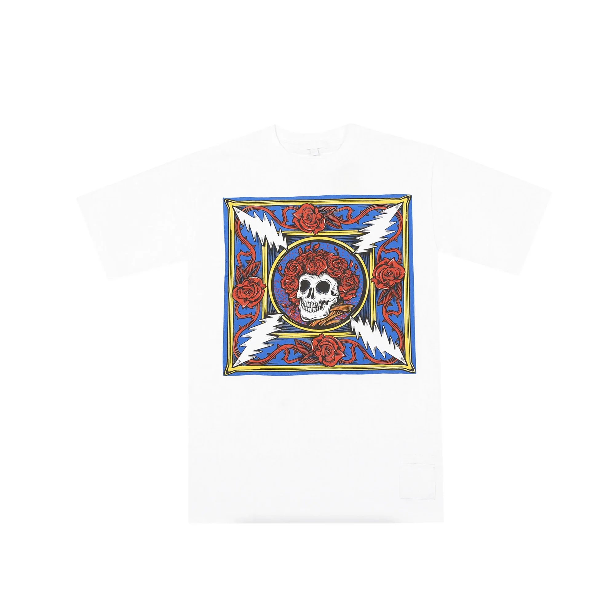 Chinatown Market Mens 'Multi' Border Sewin Bandana T-Shirt