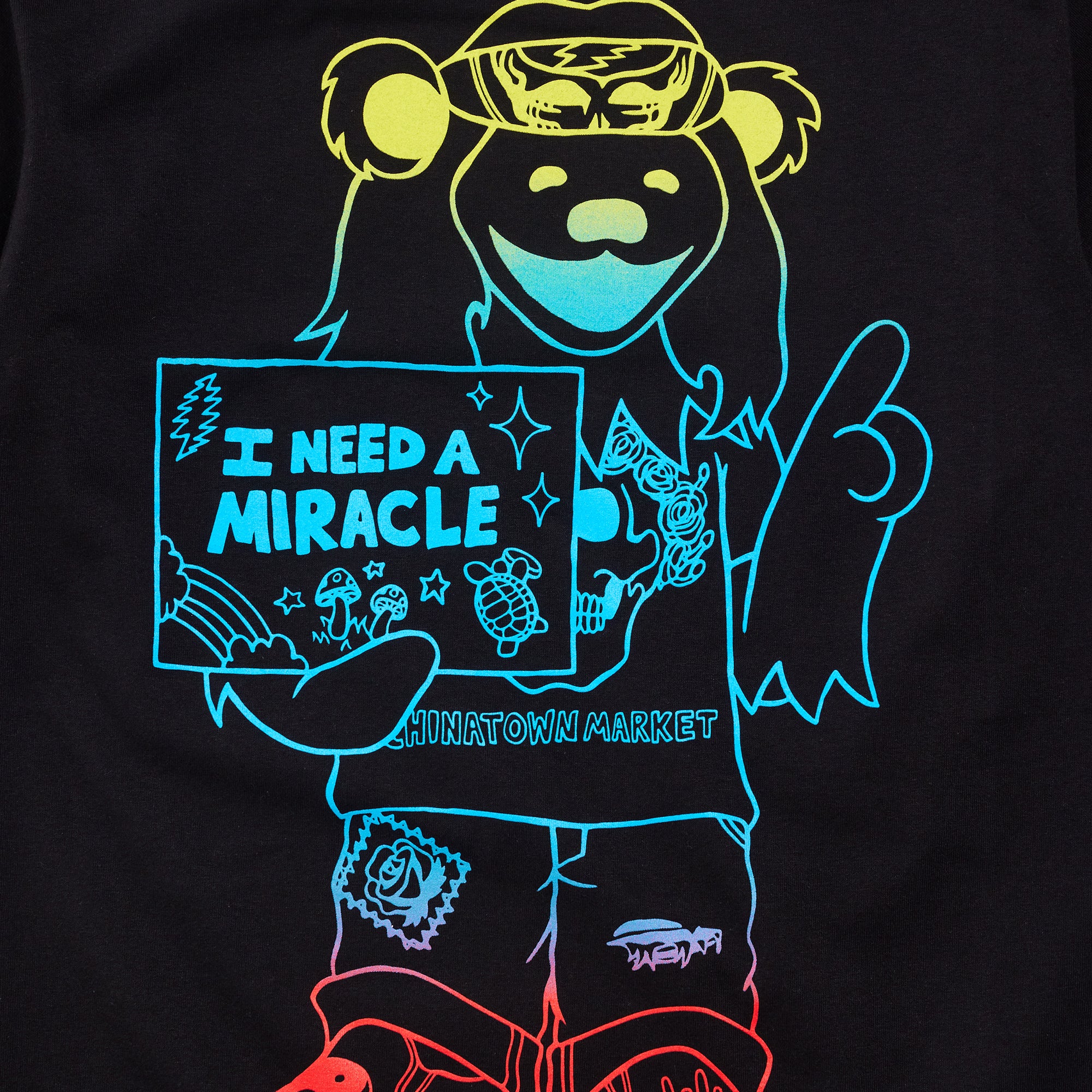 Chinatown Market Men GD Miracle Hippie Gradient Tee - Image 2