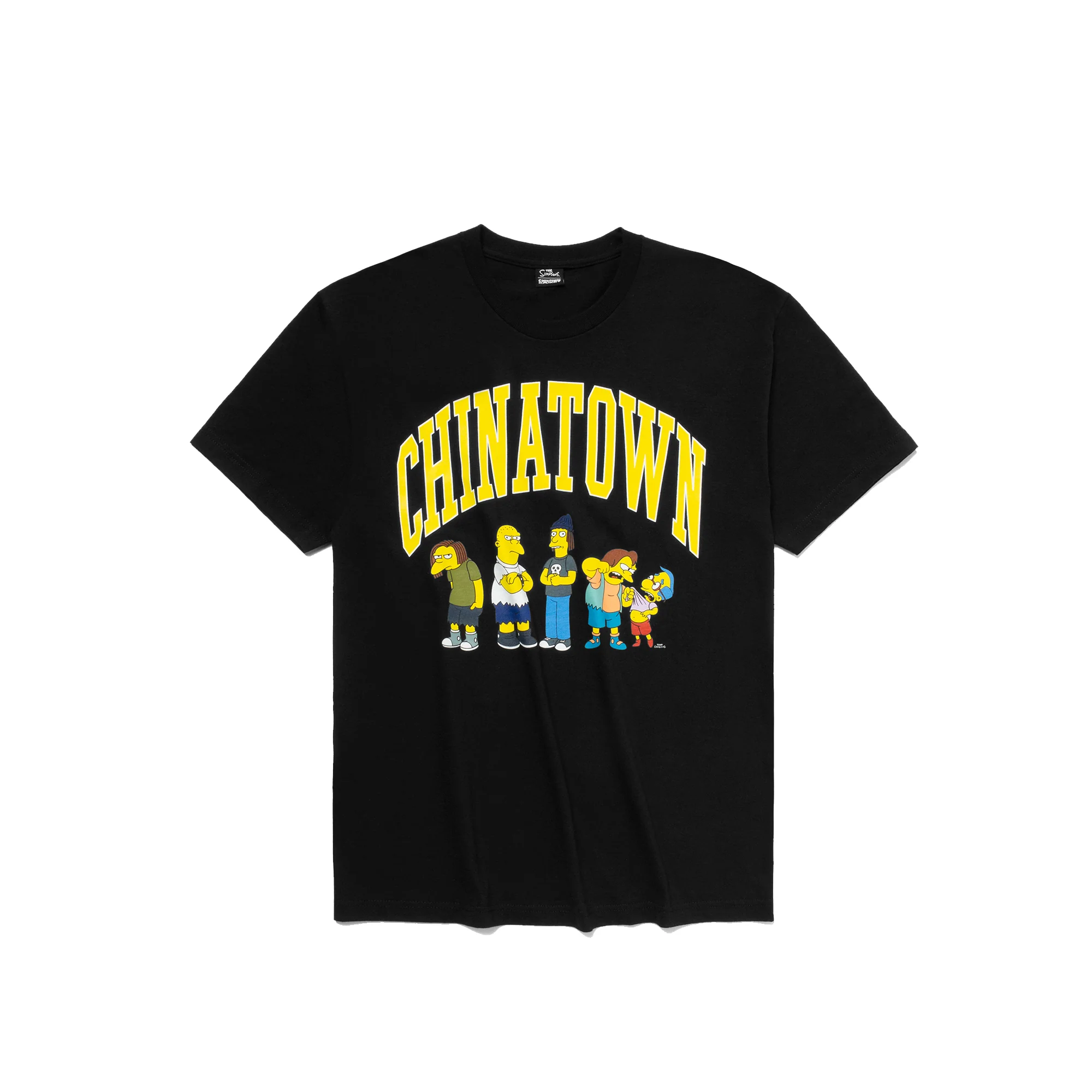 Chinatown Market Mens Simpsons Ha Ha Arc Tee 'Black'