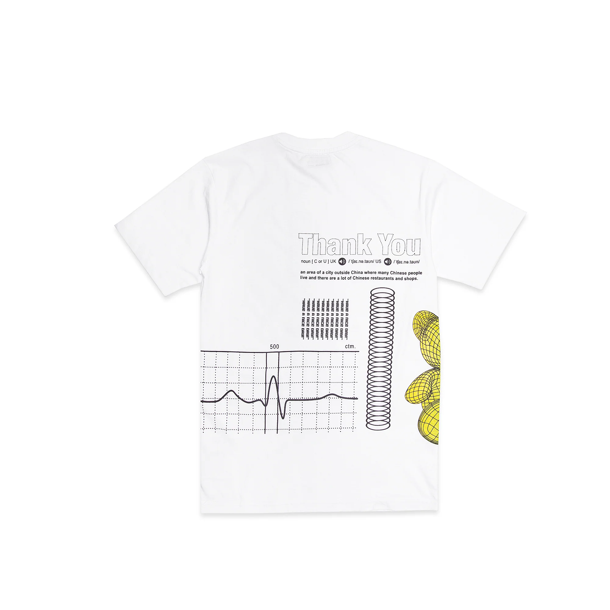 Chinatown Market Mens Teddy Bear Tee - Image 2