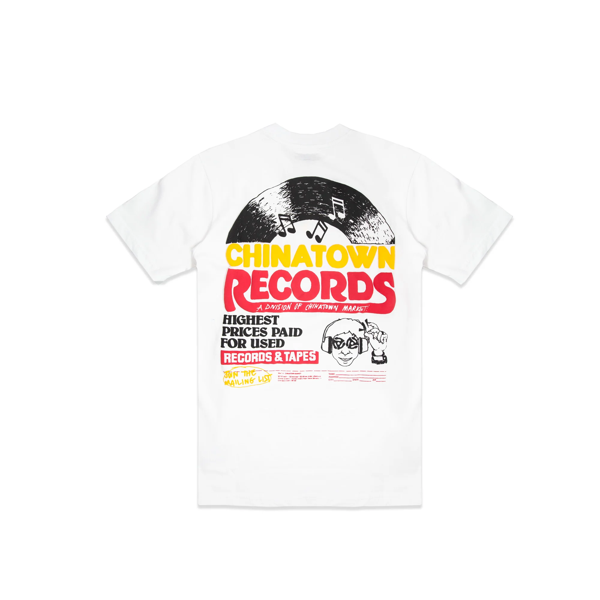 Chinatown Market Records SS Tee [CTSU19-CTRSS] - Image 2