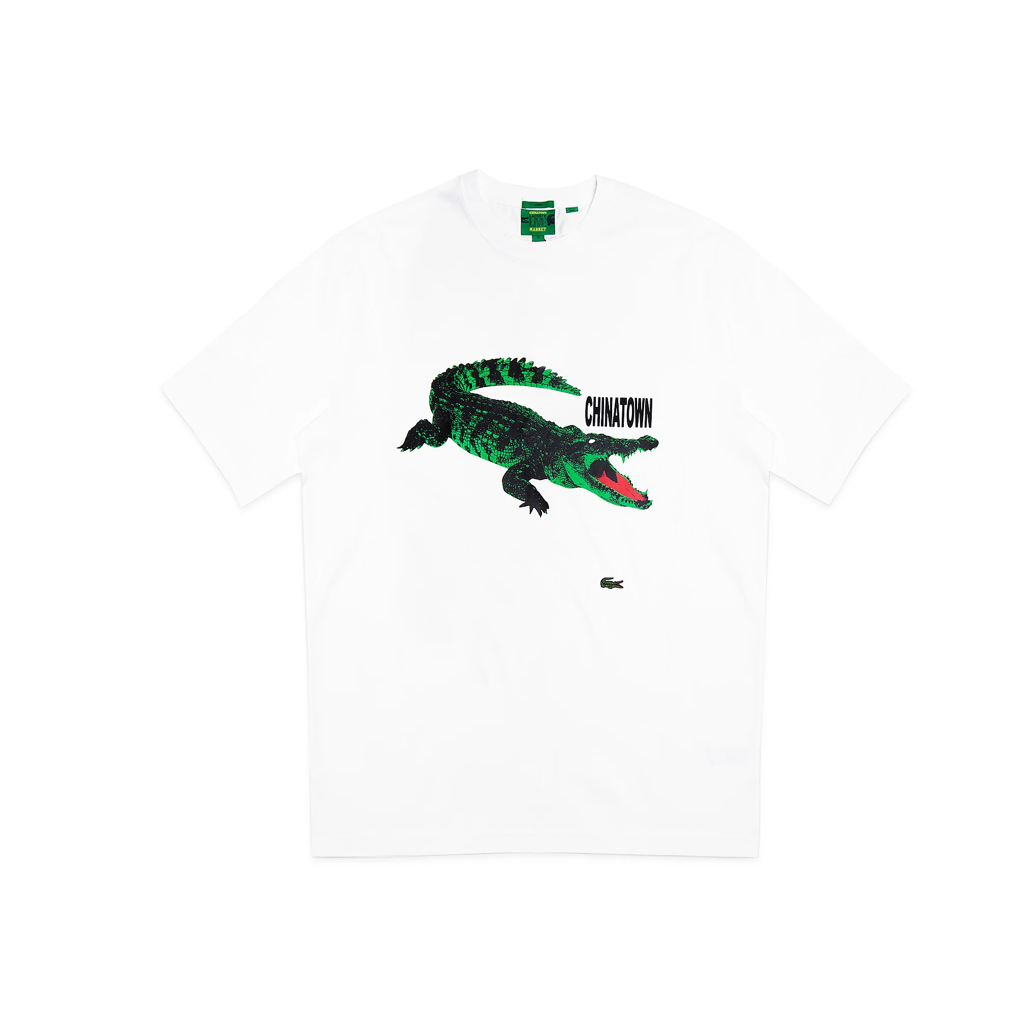 LACOSTE X CHINATOWN MARKET TEE SHIRT