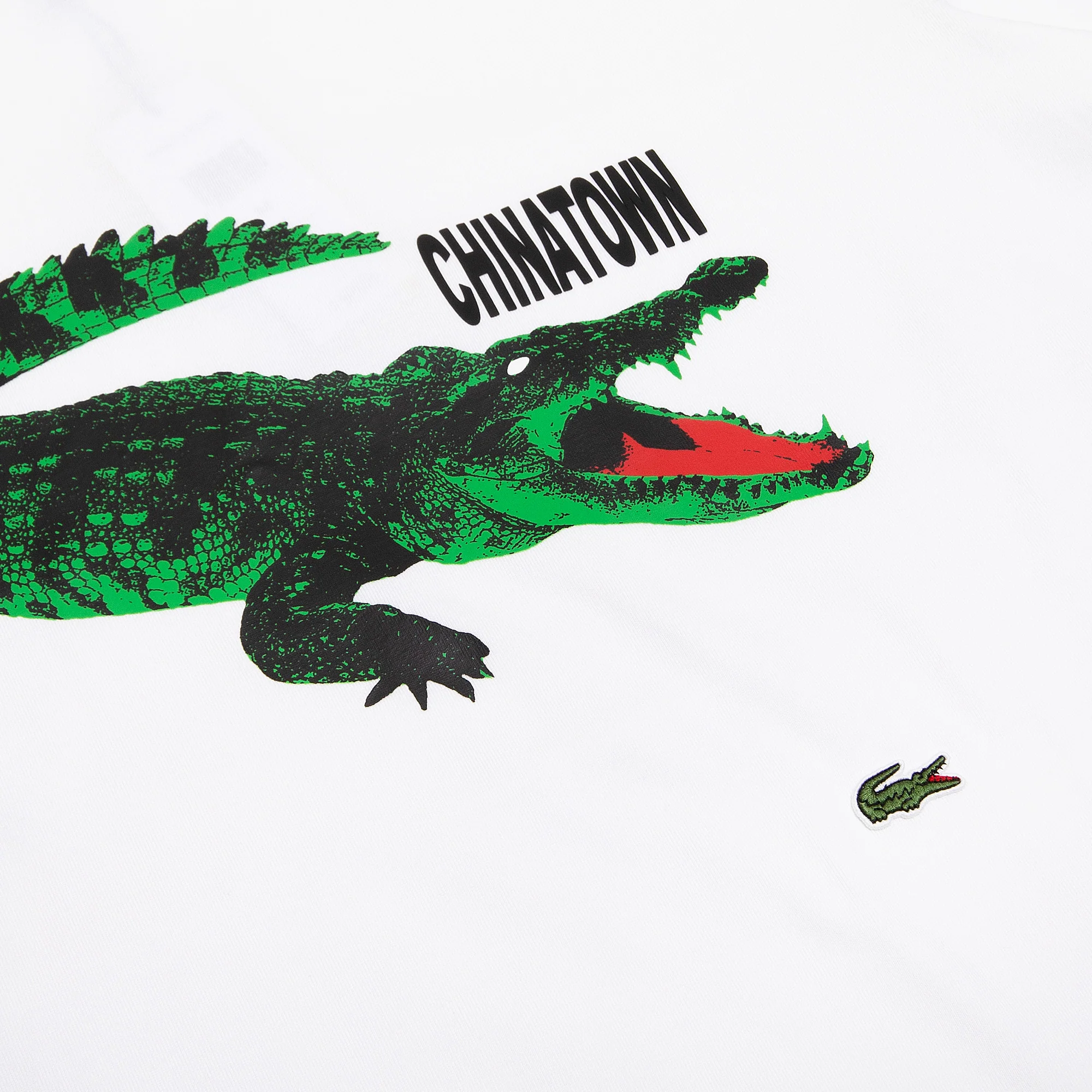 LACOSTE X CHINATOWN MARKET TEE SHIRT - Image 2