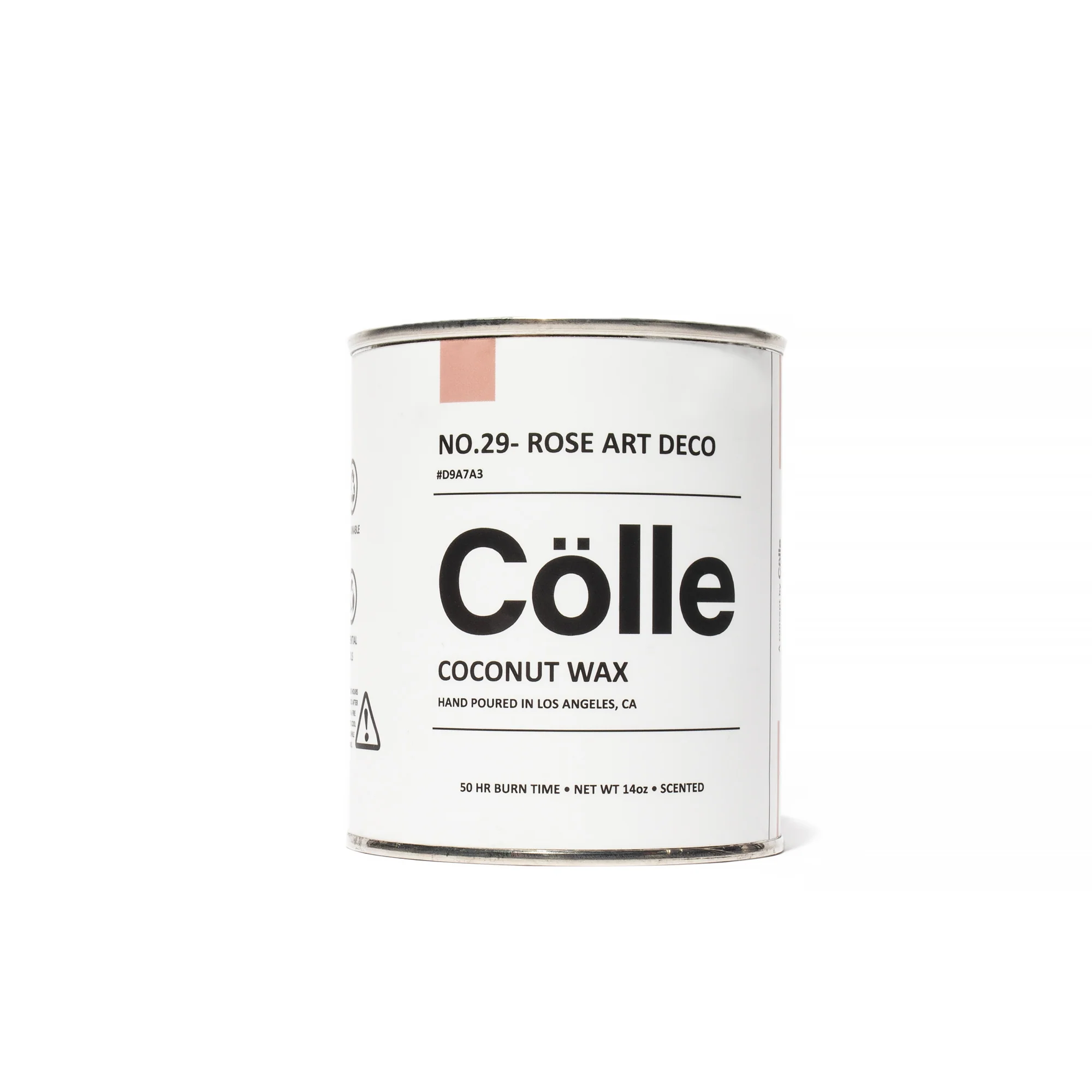 Colle No. 29 Rose Art Deco Candle