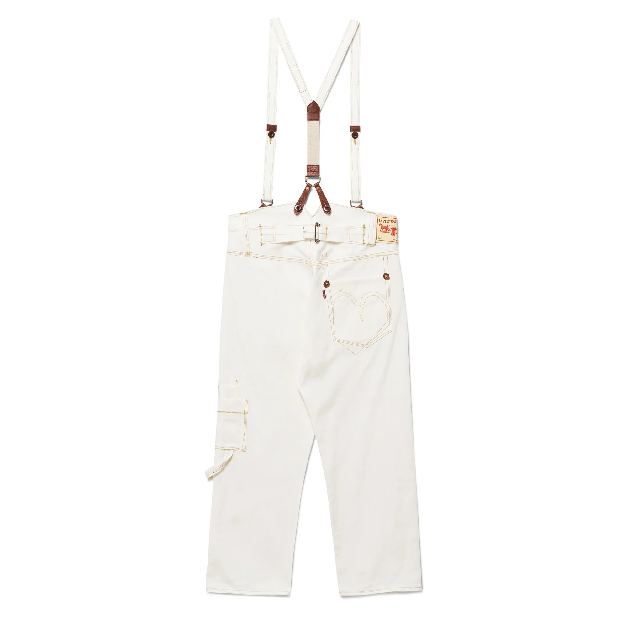 Comme Des Garcons JUNYA Suspender Pants - Image 2