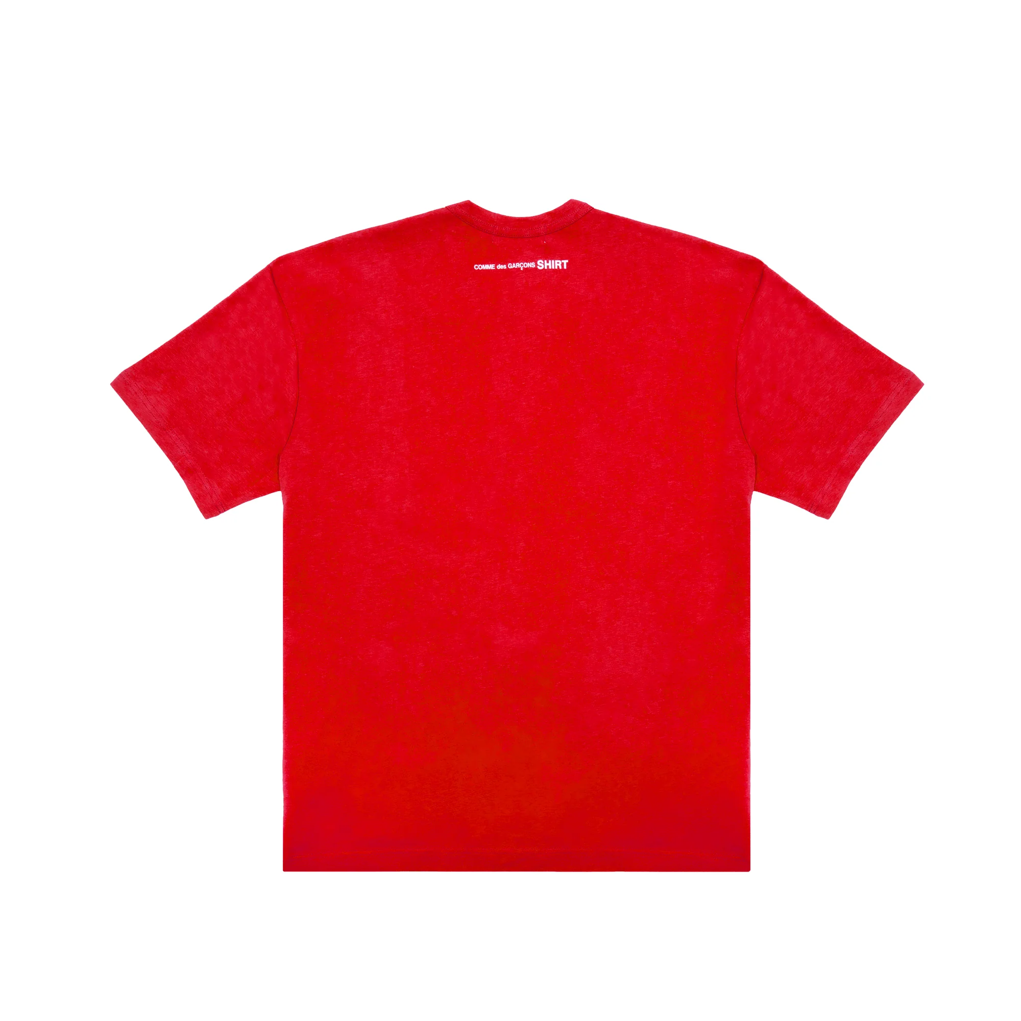 Comme des Garcons Mens Logo Oversized SS Tee - Image 2