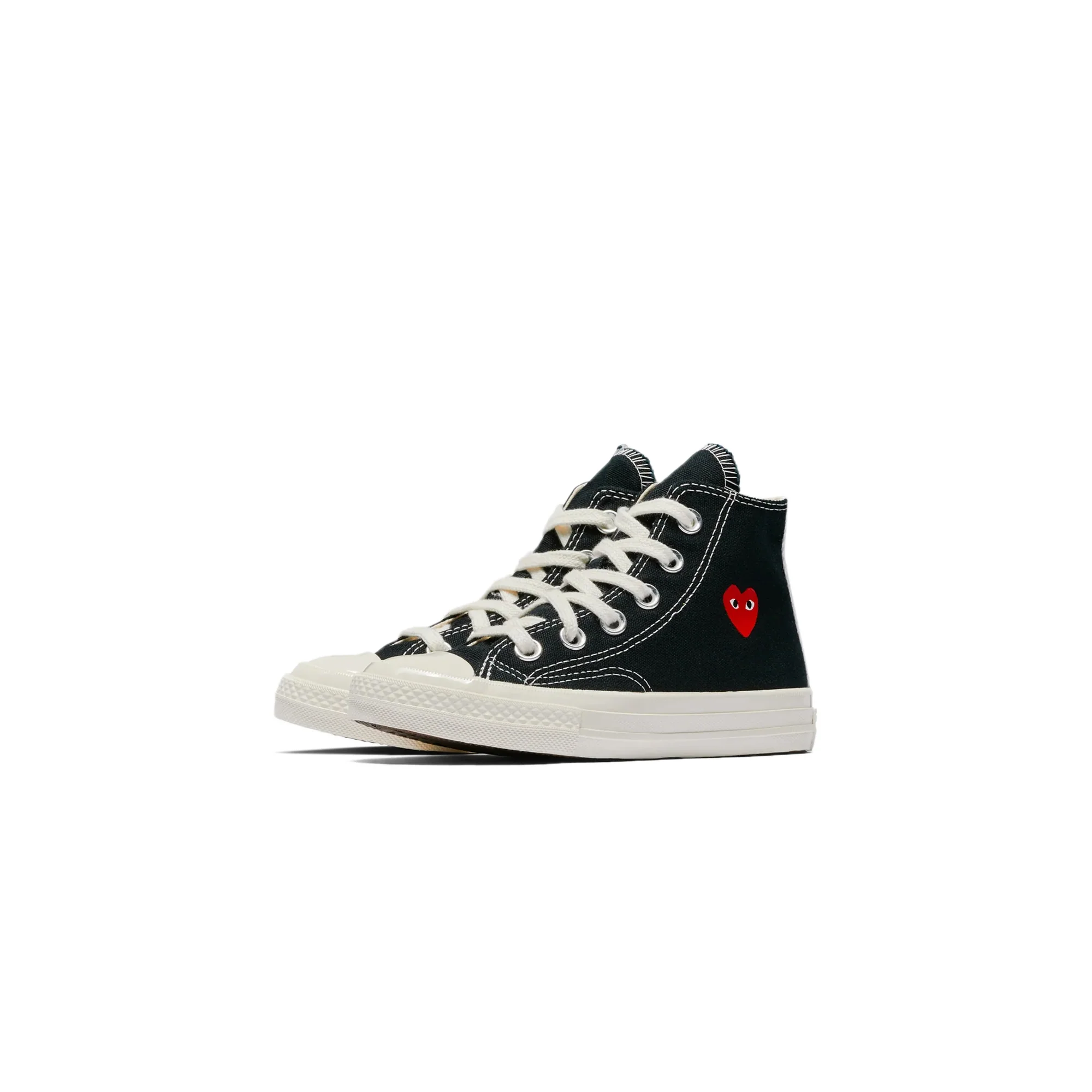 Comme des Garcons Play x Converse Little Kids Chuck 70 High Shoes - Image 2