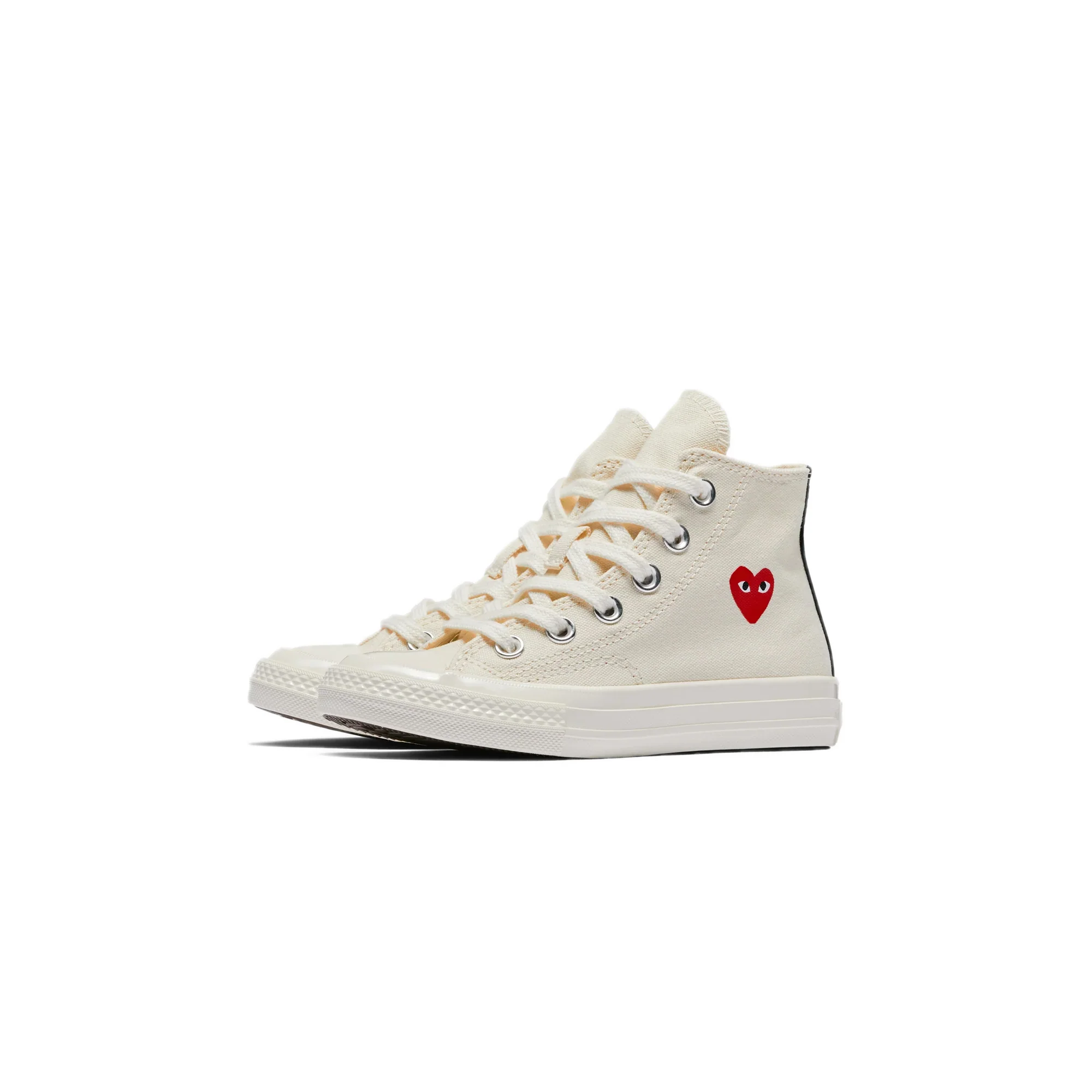 Comme des Garcons Play x Converse Little Kids Chuck 70 High Shoes - Image 2