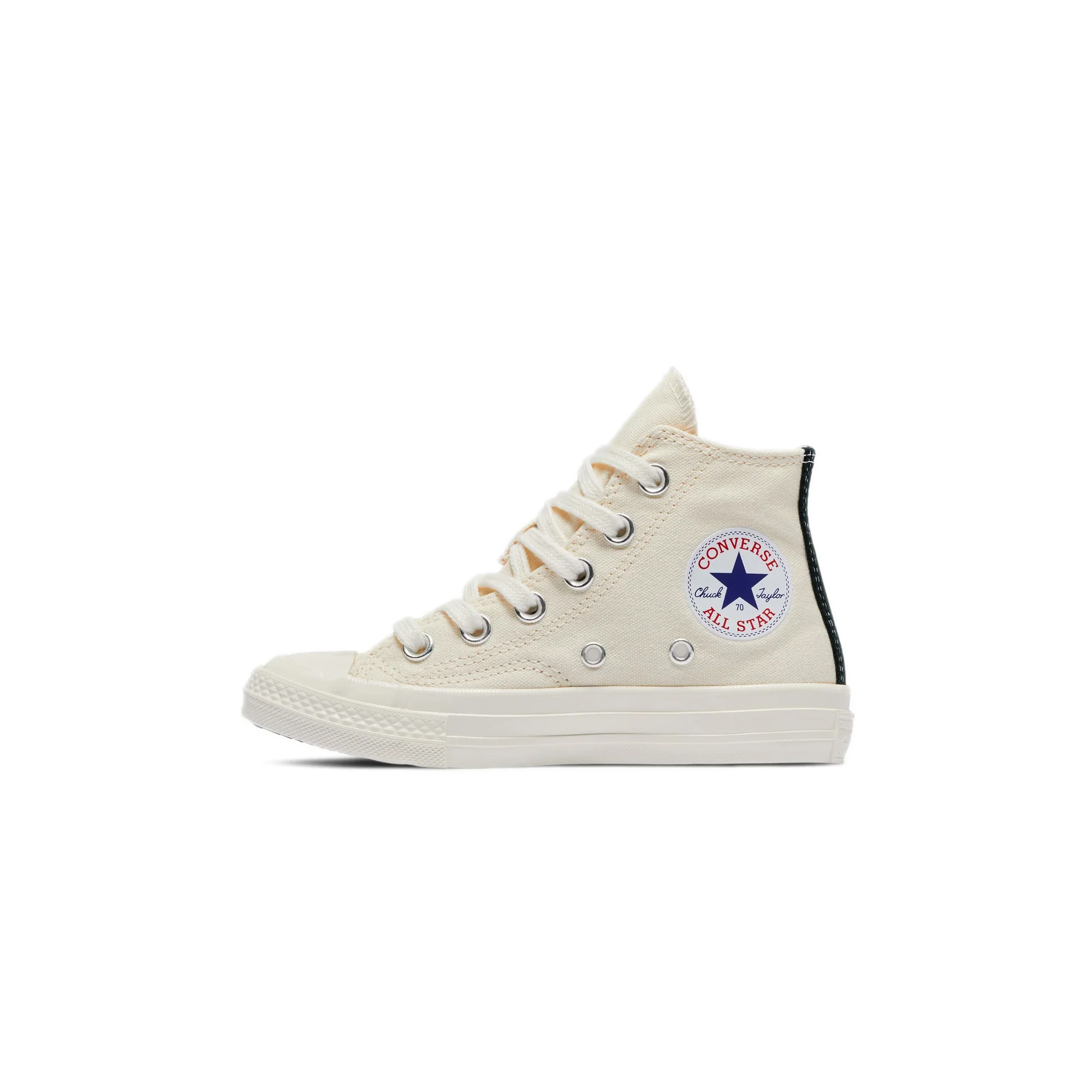 Comme des Garcons Play x Converse Little Kids Chuck 70 High Shoes - Image 4