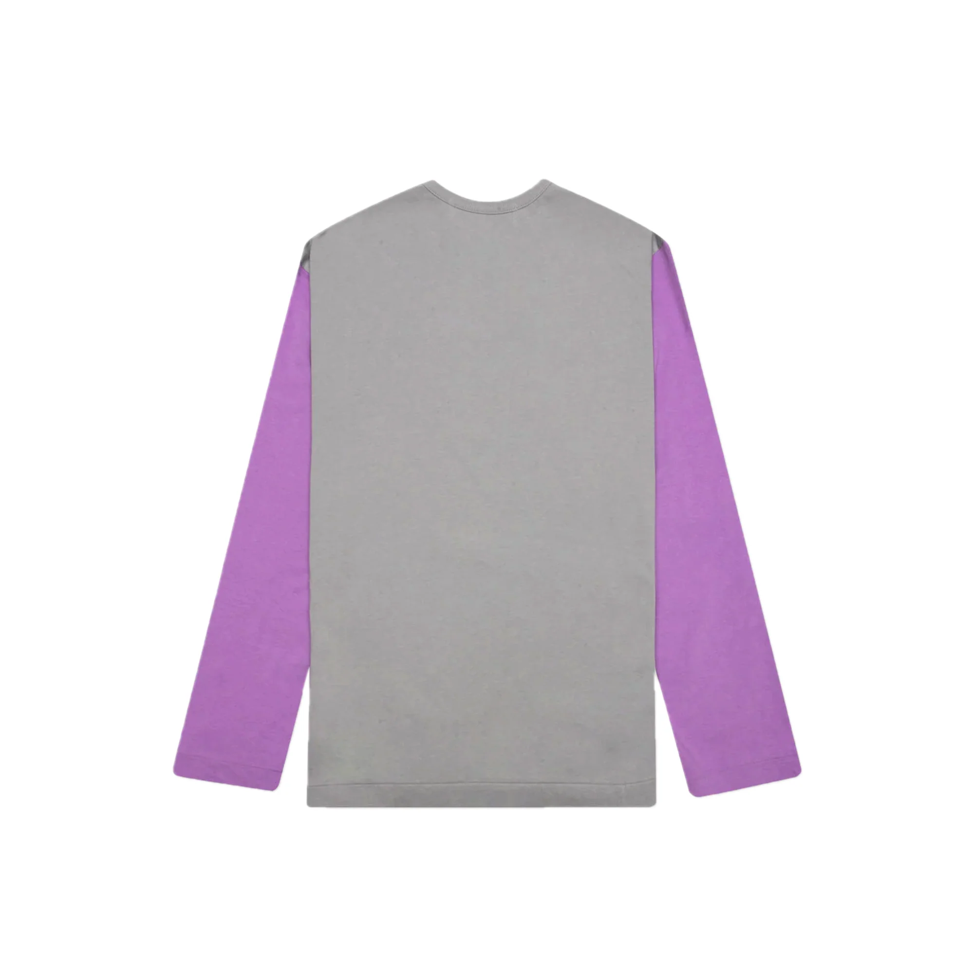 Comme des Garcons PLAY Mens Bi-Color LS Tee - Image 2