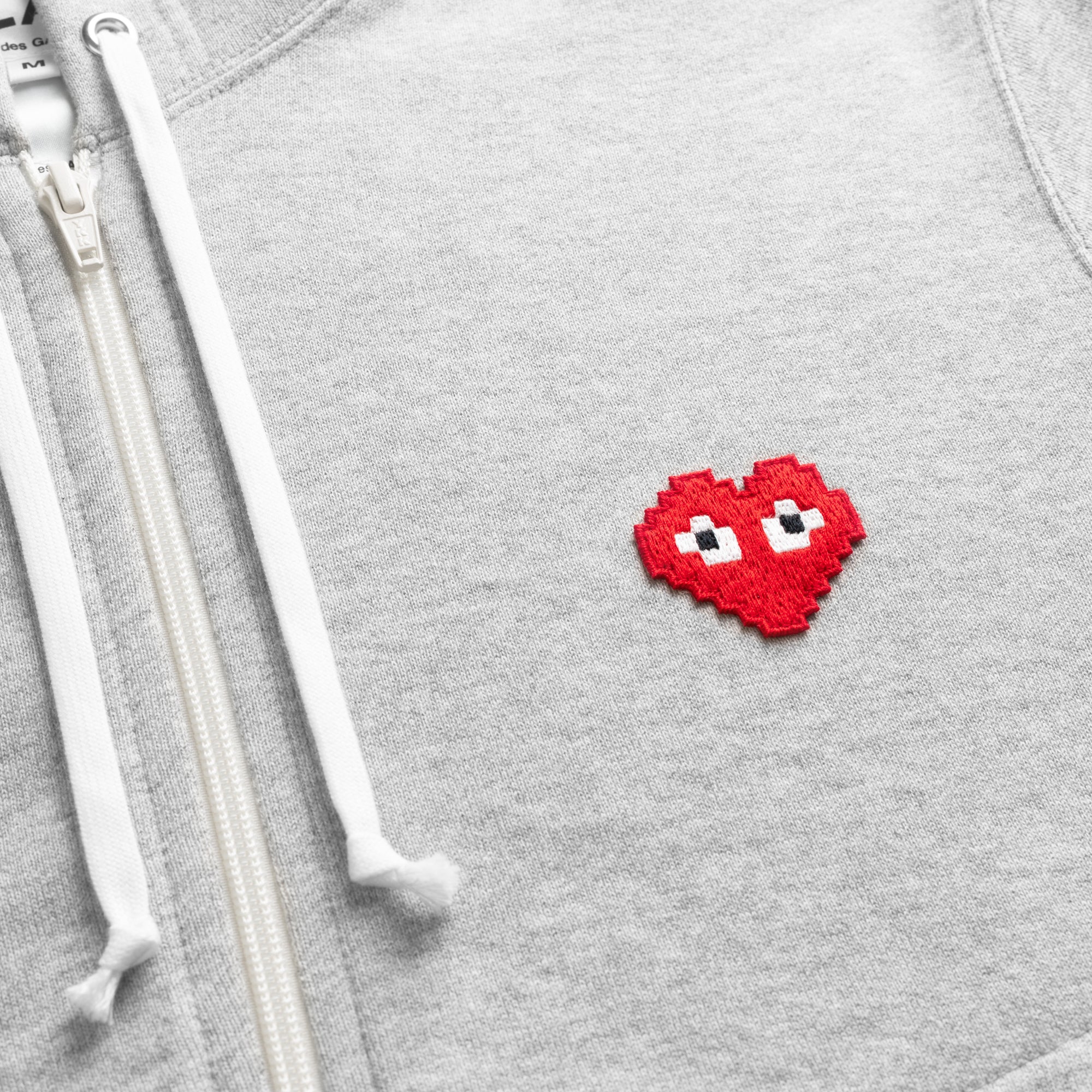 Comme des Garcons Play Mens Hooded Sweatshirt - Image 2