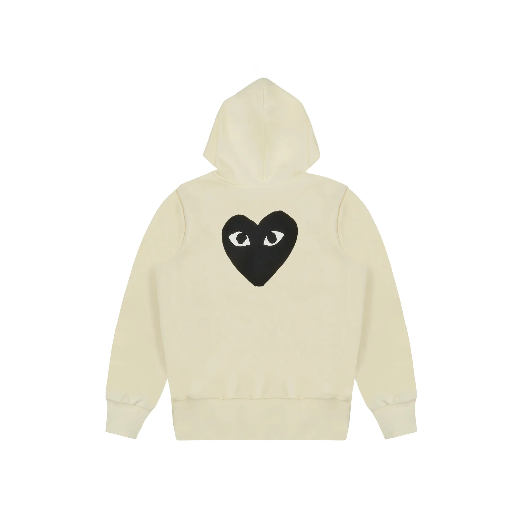 Comme des Garcons PLAY Mens Zip-Up Sweatshirt - Image 2