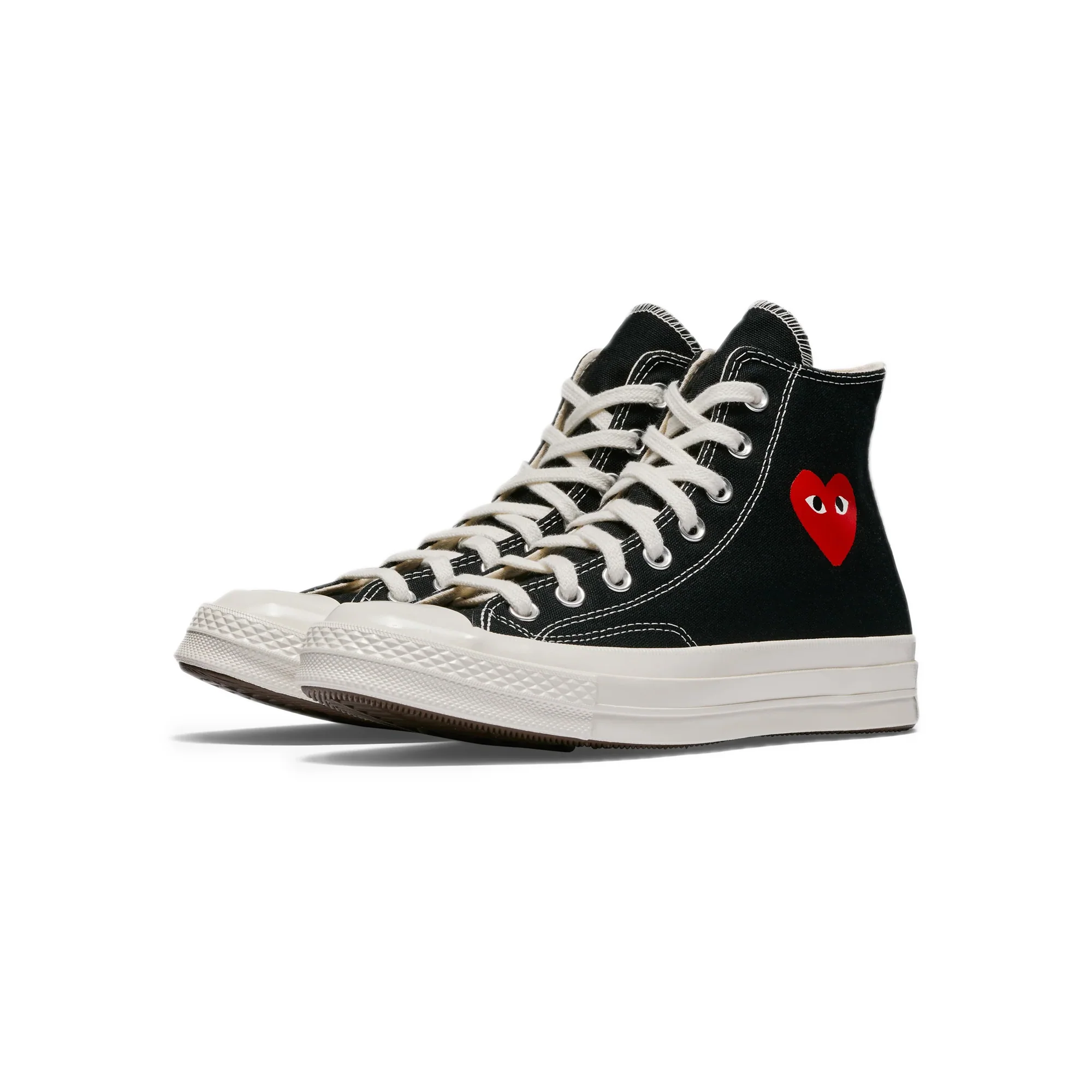 Comme des Garcons Play x Converse Chuck 70 High Shoes - Image 2