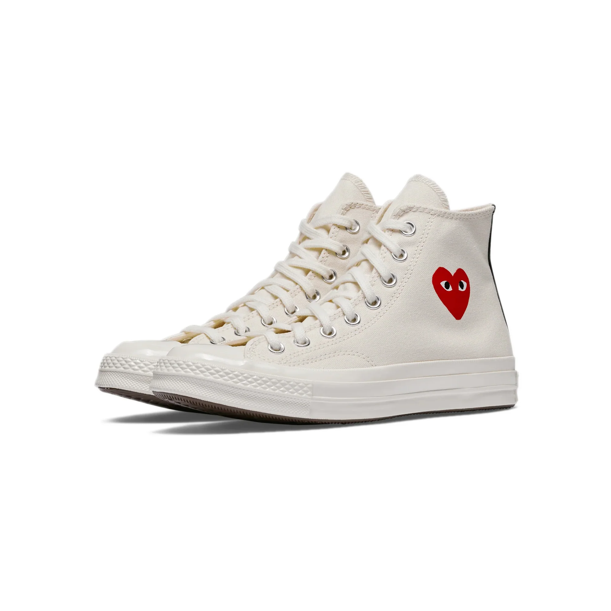 Comme des Garcons Play x Converse Chuck 70 High Shoes - Image 2